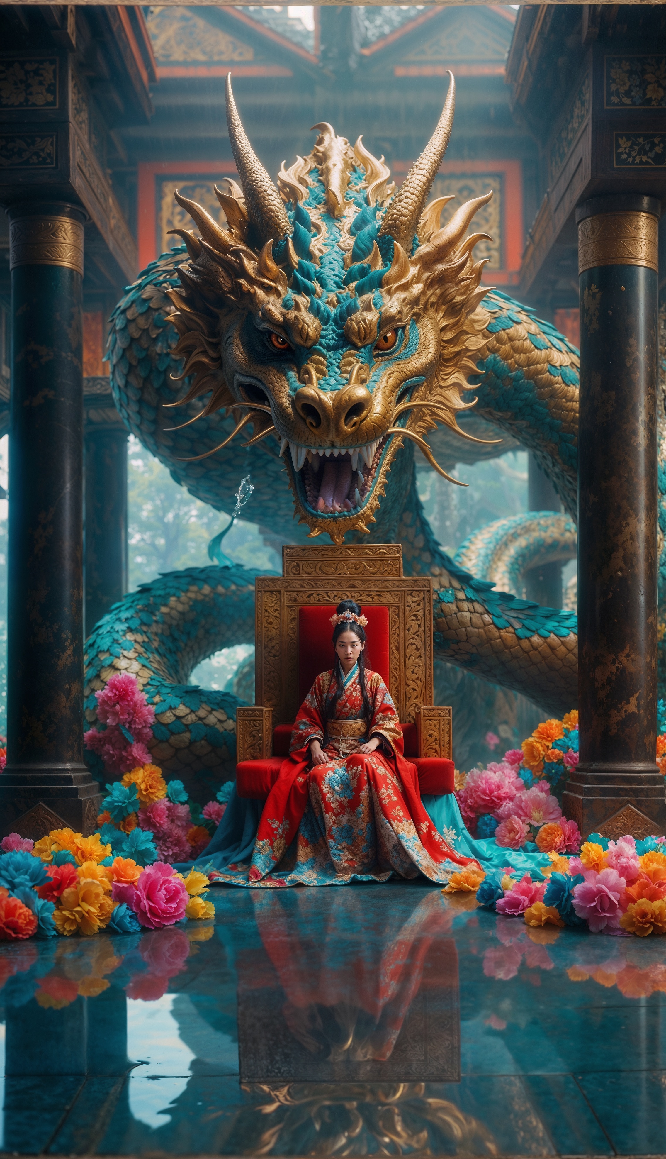 AI generated: Legend Of Orochi (Stable Diffusion - Photography)