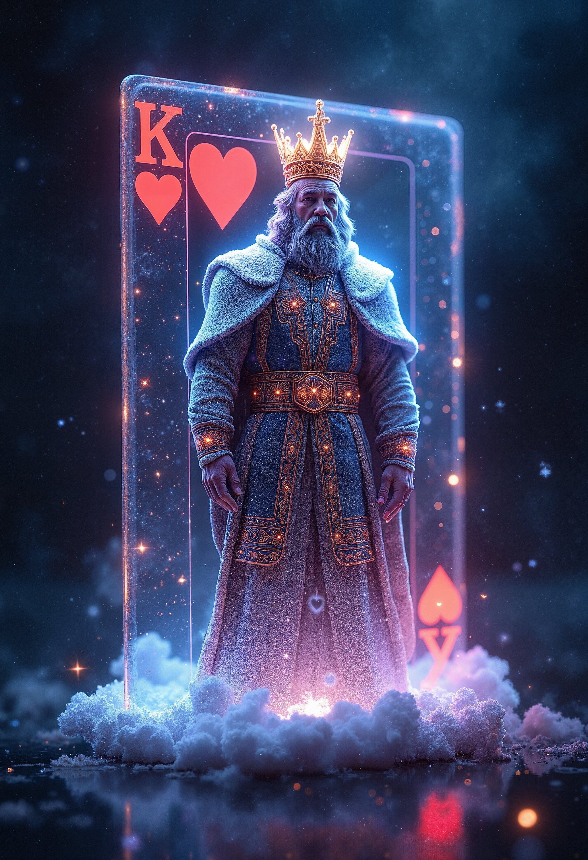 AI generated: The Cosmic Monarch (FLUX - Concept Art)