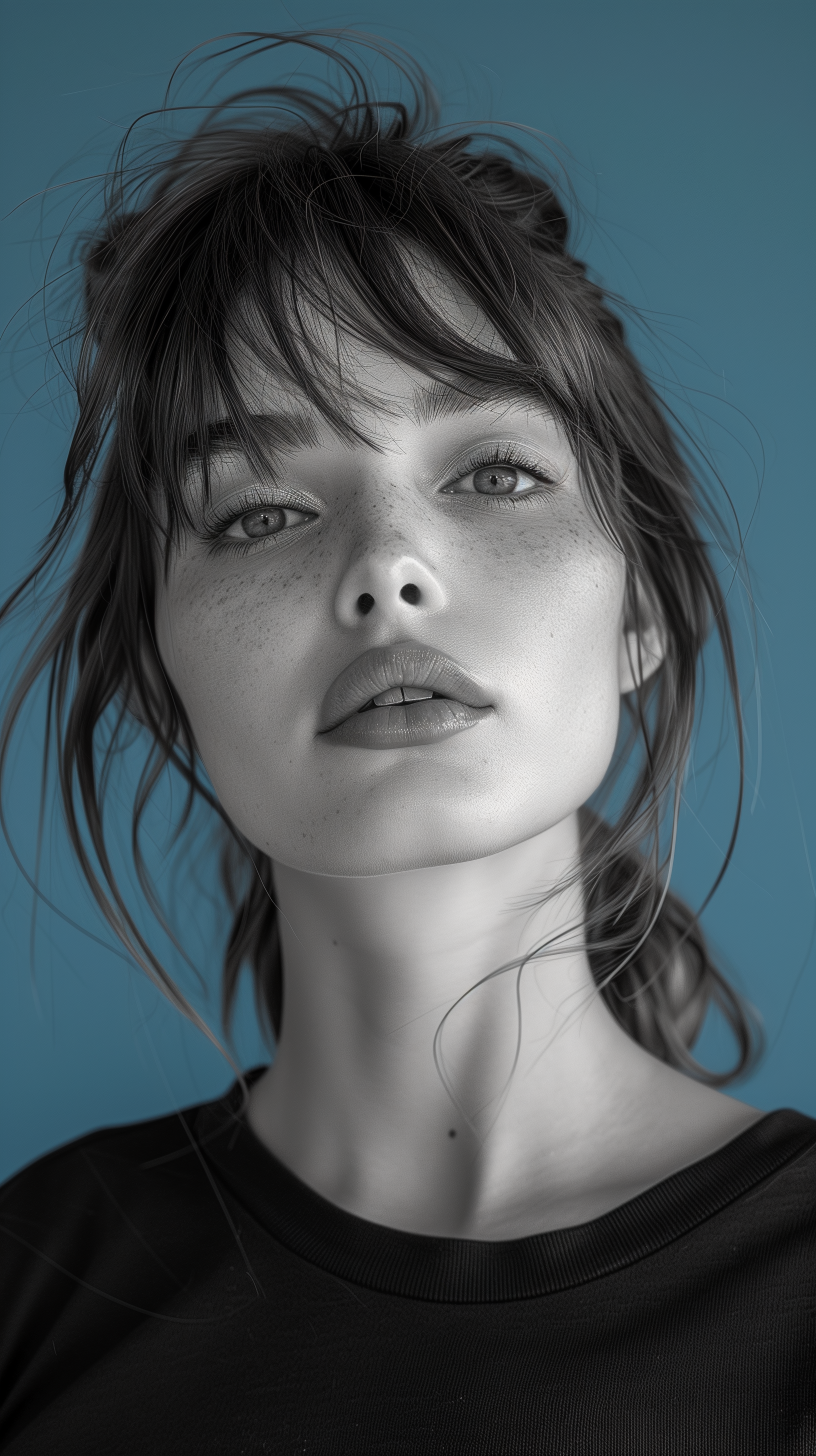AI generated: Model portrait (Midjourney - Portraits)