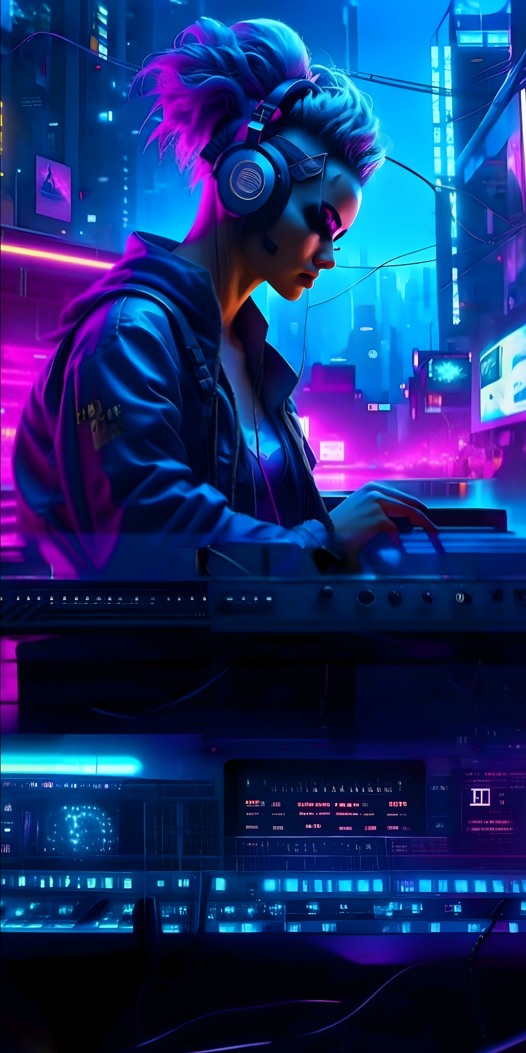 AI generated: Stable Diffusion prompt: Music is the movement of life (Stable Diffusion - Concept Art)