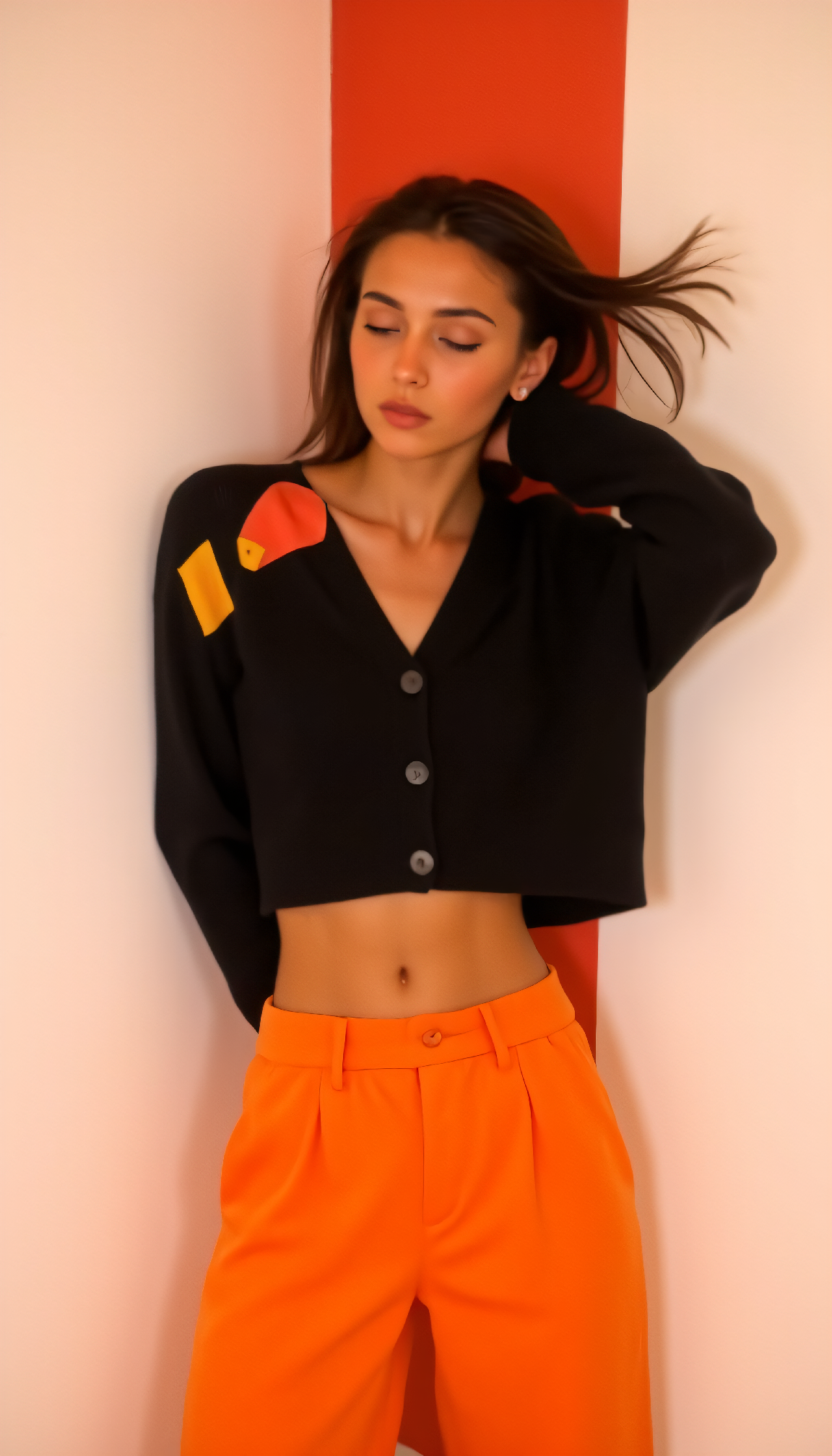 AI generated: FLUX prompt: Ultra hires, ultra realictic, Bauhaus Fashion wais... (FLUX - Fashion)