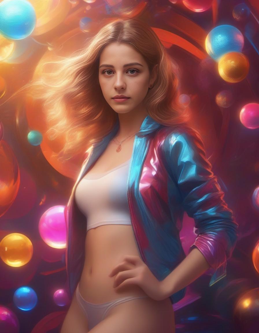 AI generated: Stable Diffusion prompt: Create digital painting art, art work, 18oyo, whit... (Stable Diffusion - Portraits)