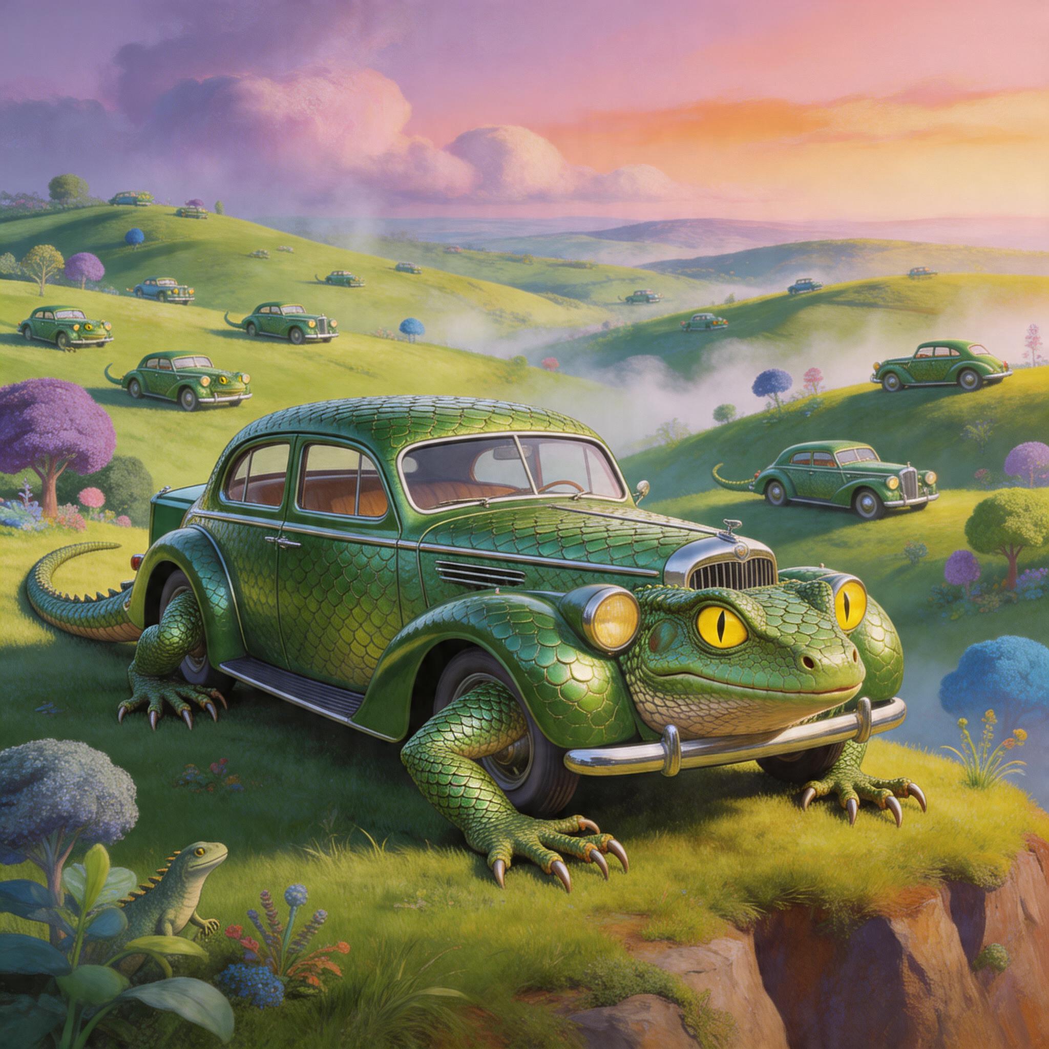 Seedream 5 prompt: In the style of artist Jacek Yerka, a strange pict... - Seedream 5