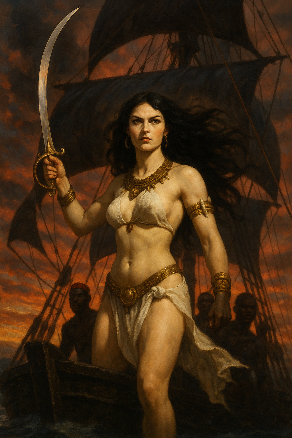 ChatGPT Image prompt: Une illustration réaliste de fantasy inspirée des ... - ChatGPT Image