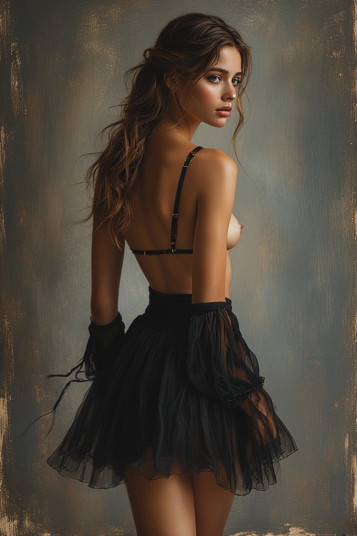 Stable Diffusion prompt: A stunning portrait of a young w...