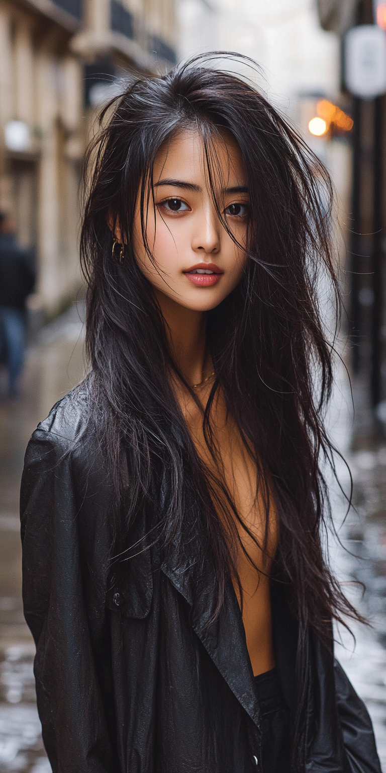 Midjourney prompt: ultra-realistic photo of a beautiful Asian woman, ... - Midjourney
