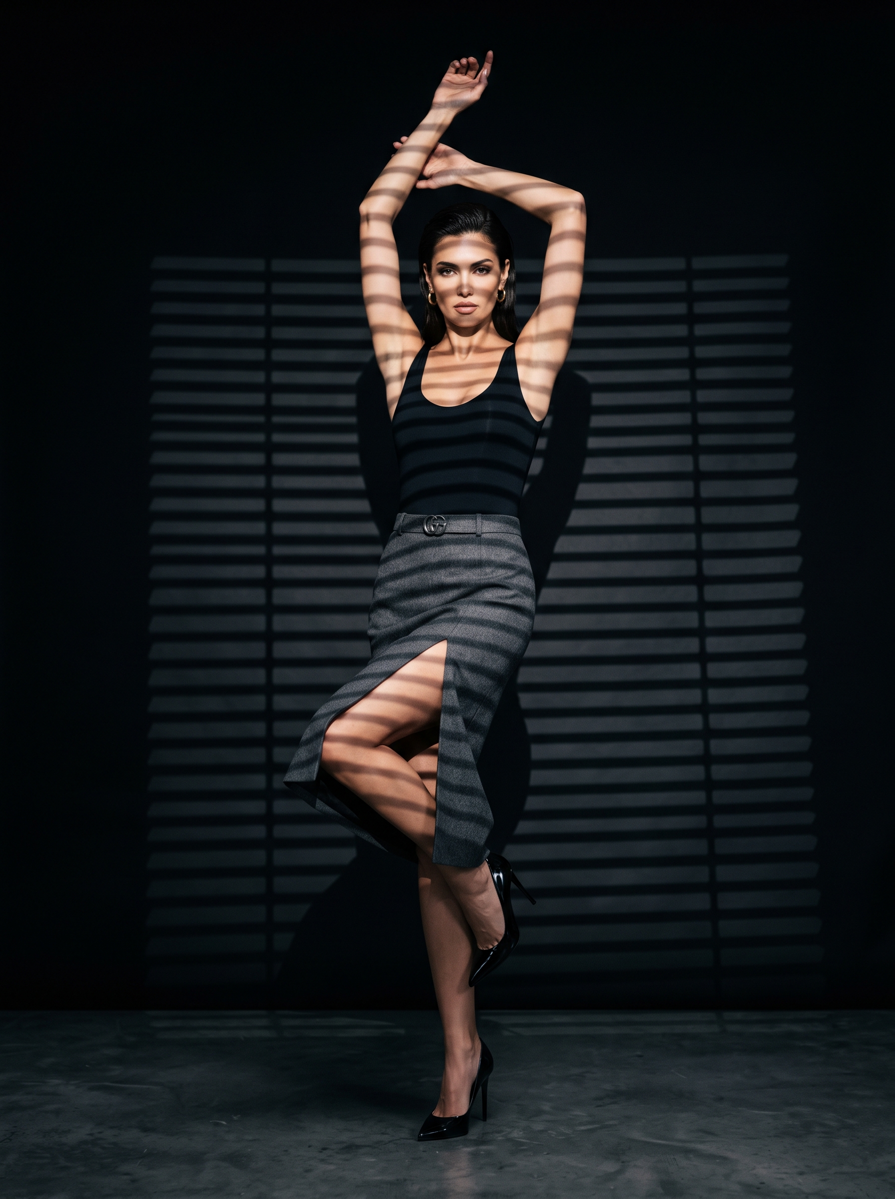 AI generated: FLUX prompt: (Nano Banana 2) Editorial fashion photography, hig... (FLUX - Fashion)