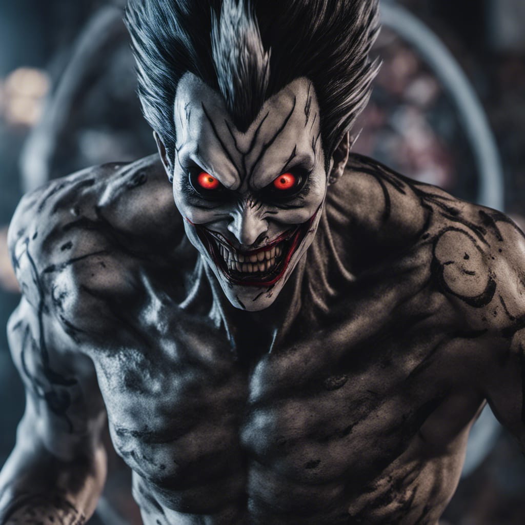 AI generated: Realistic Ryuk from Death Note V1 (Stable Diffusion - Photography)