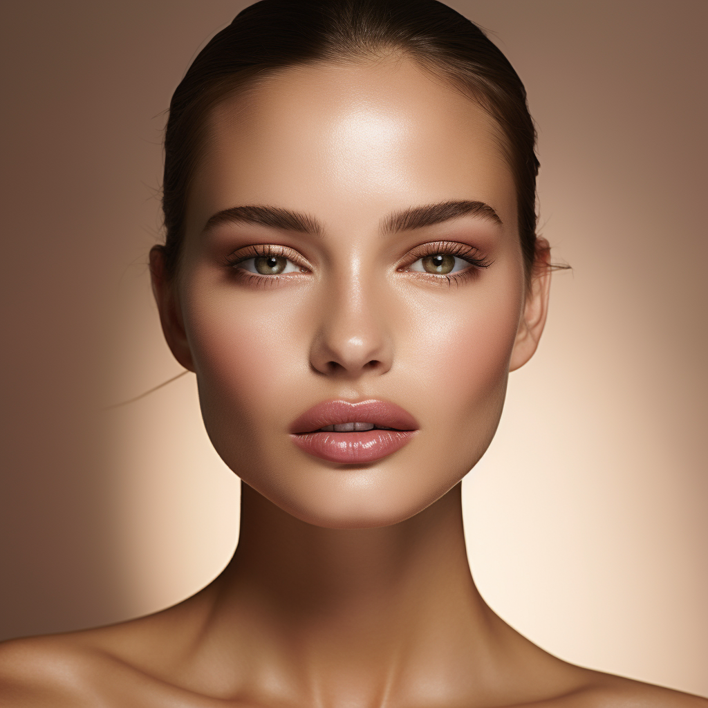 AI generated: Natural glamour portrait (Midjourney - Photography)