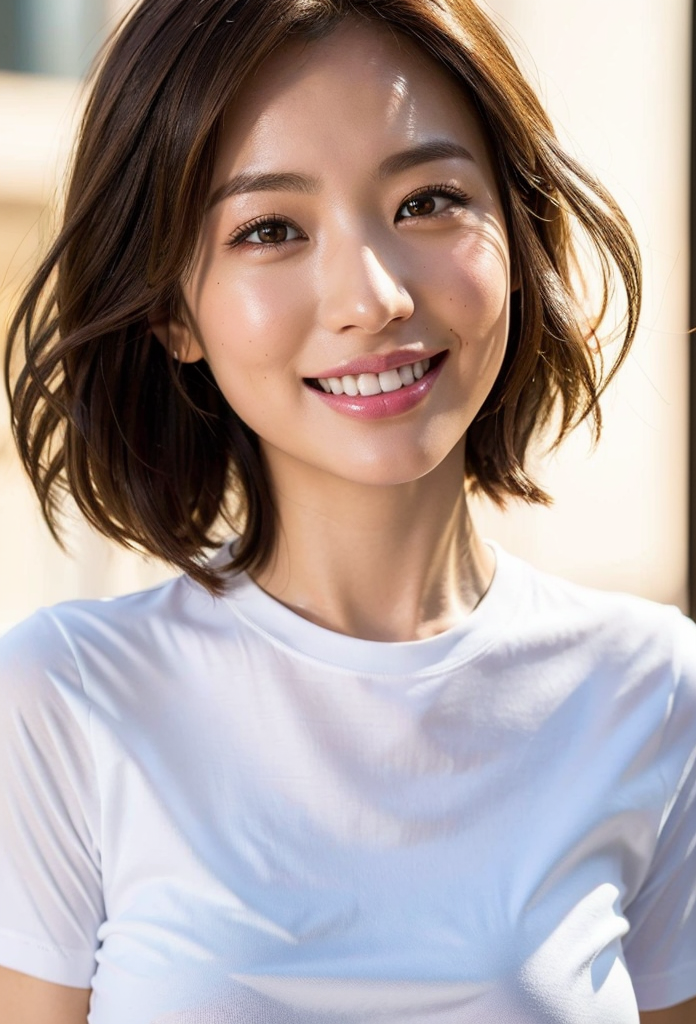 Stable Diffusion prompt: ClosClose-up photo of a beautiful model girl, brow... - Stable Diffusion