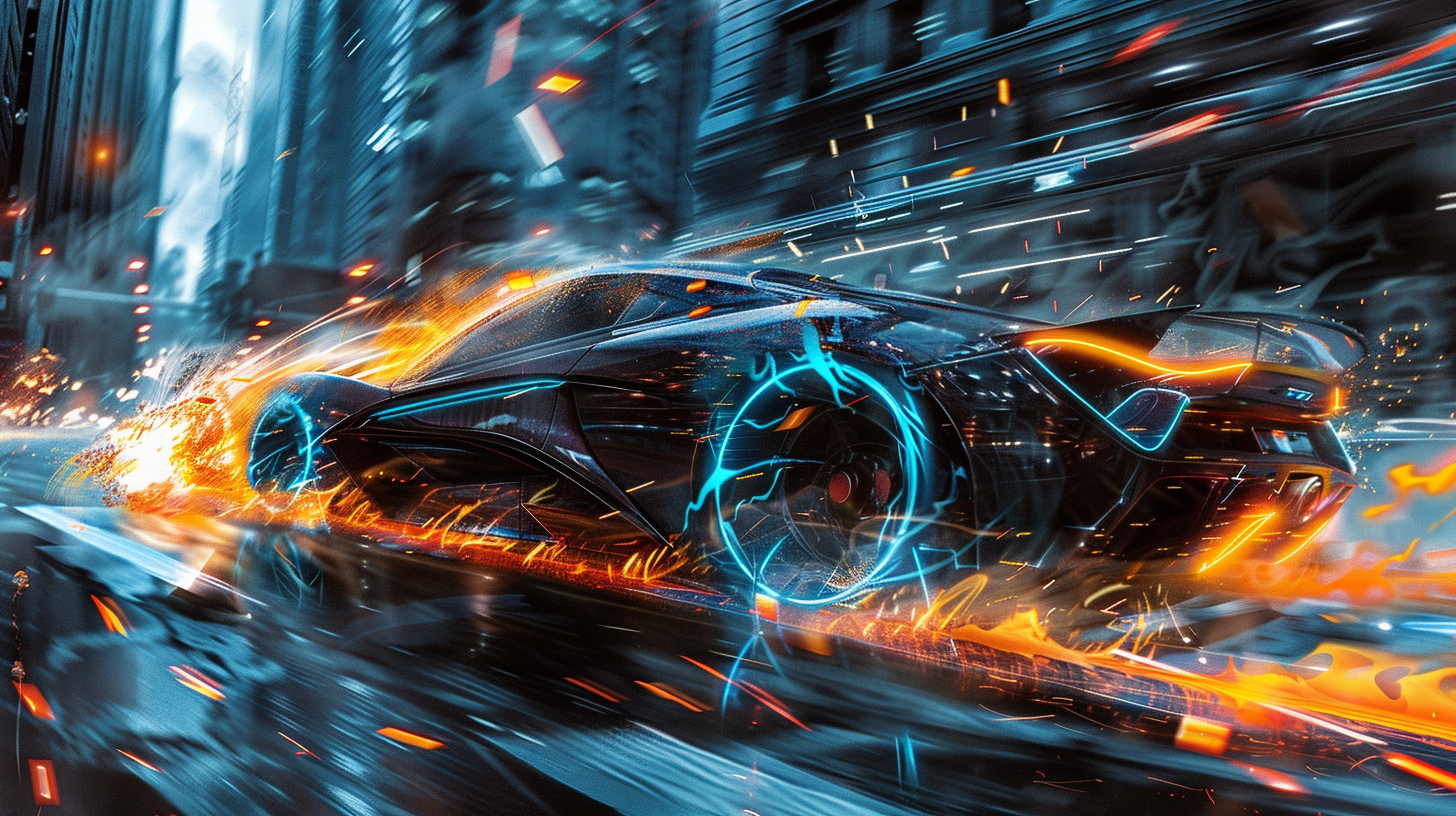 Midjourney prompt: A captivating digital art piece depicting a futuri... - Midjourney