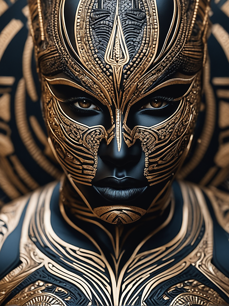 AI generated: Stable Diffusion prompt: intricate closeup-shot, masterpiece artwork, latin... (Stable Diffusion - Concept Art)