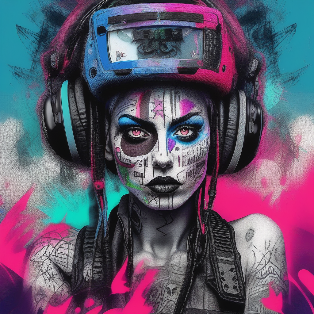 صورة مولدة بالذكاء الاصطناعي: Combining various art styles and forms (نموذج Stable Diffusion - Character Design)