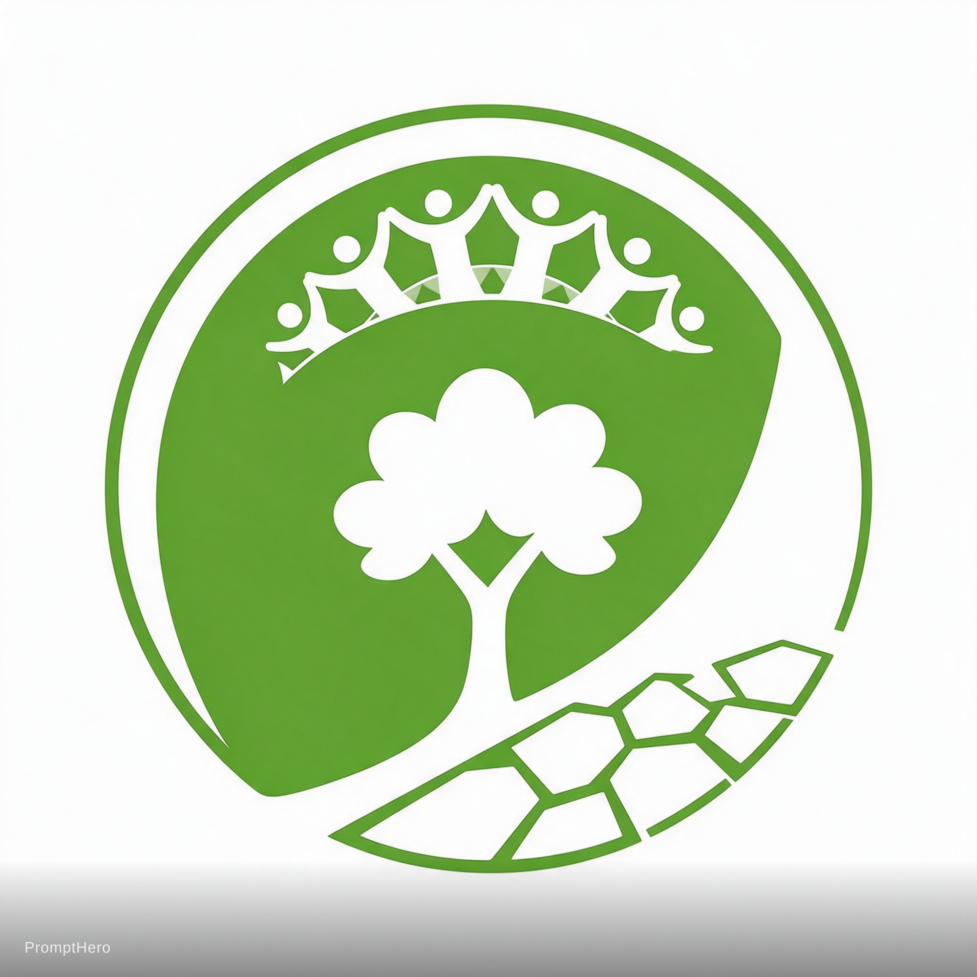 AI generated: Seedream 5 prompt: environment defence, green, de-paving, association... (Seedream 5 - Concept Art)