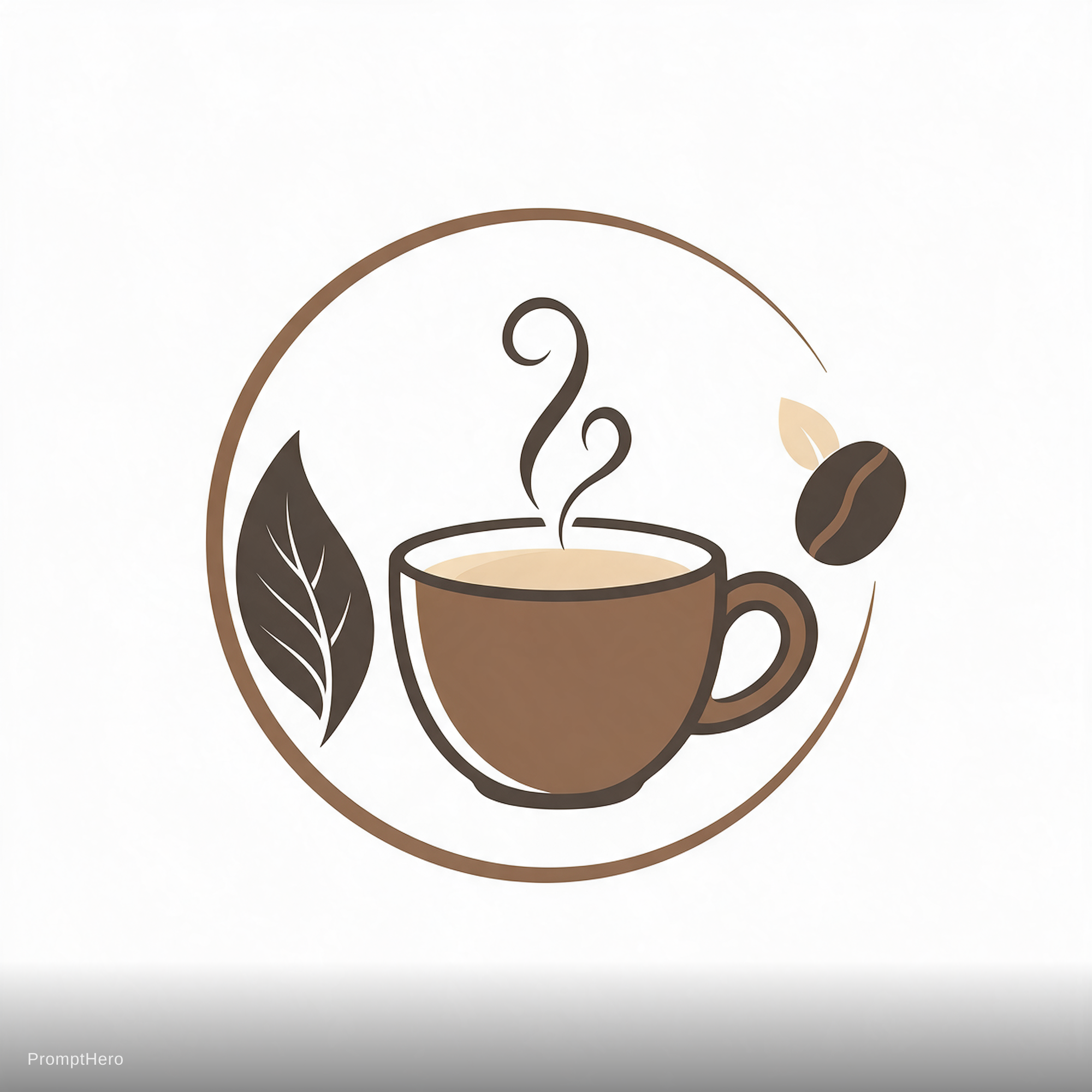 AI generated: Seedream 5 prompt: Artisan coffee shop, steaming cup, earth tones, co... (Seedream 5 - Food & Drink)