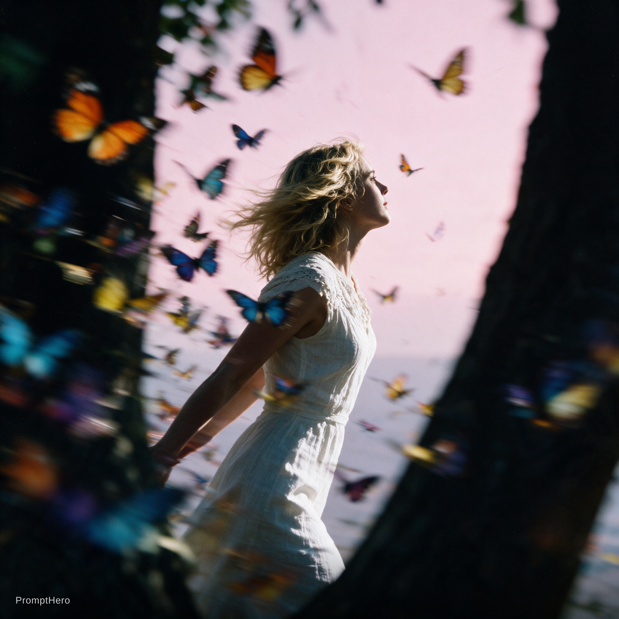Seedream 5 prompt: High-contrast colorful saturated cinematic image o... - Seedream 5