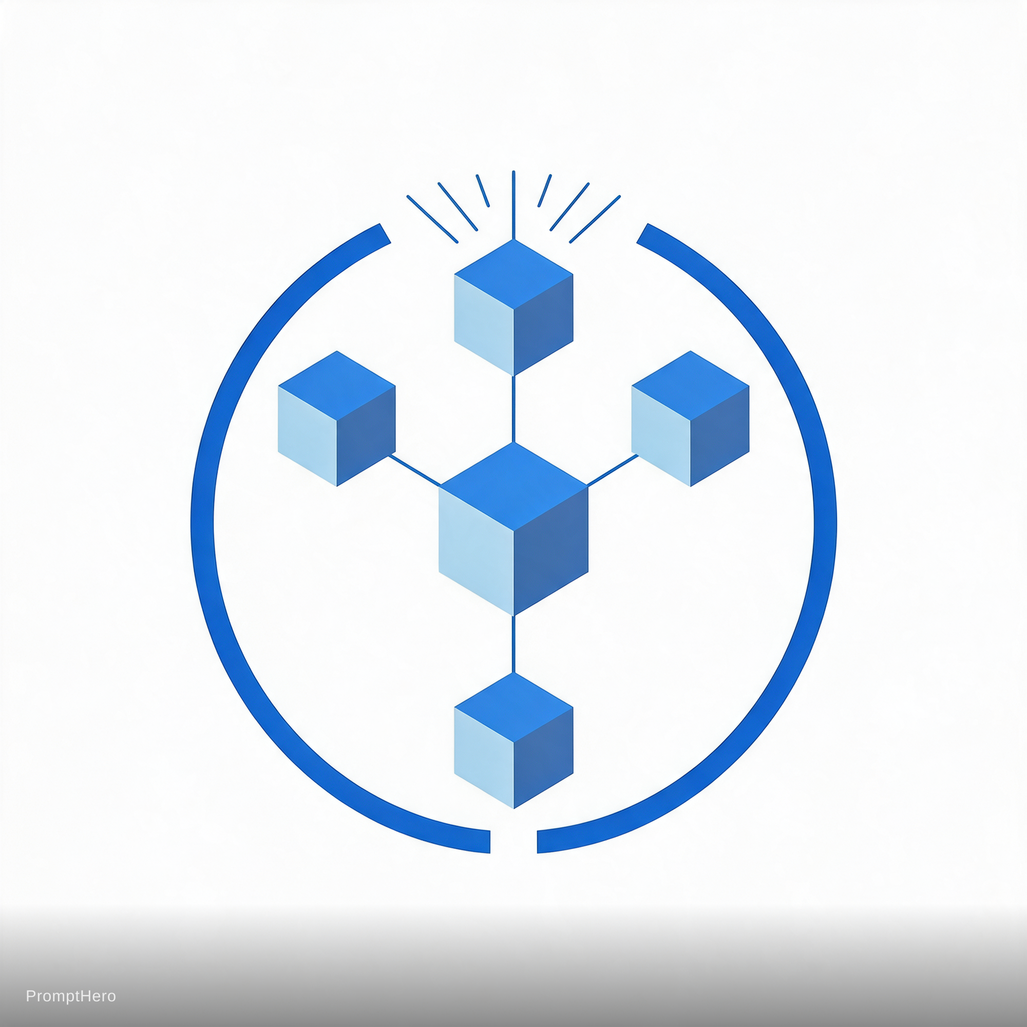 Seedream 5 prompt: Logo for " AI Infrastructure Media" Slogan the tec... - Seedream 5