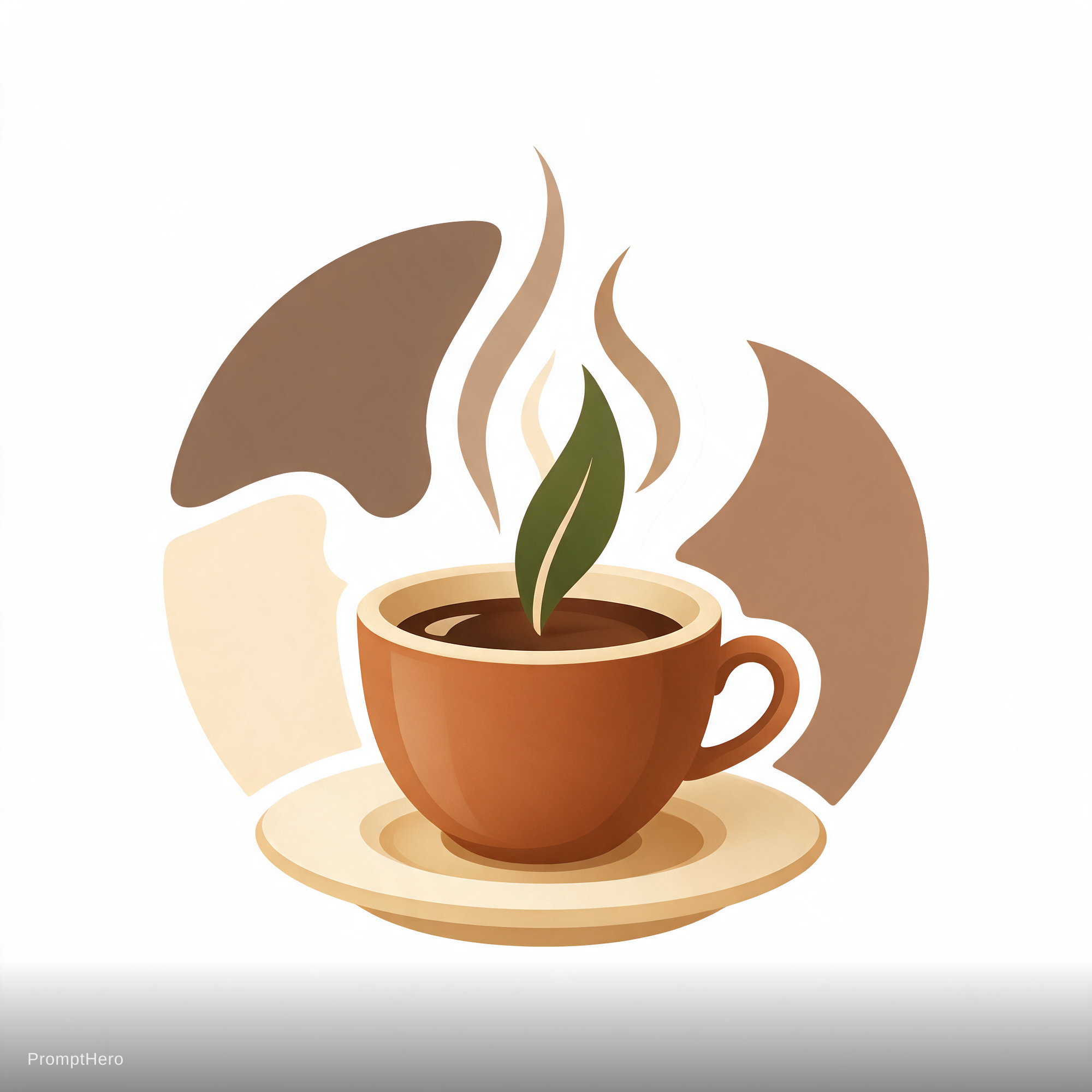 AI generated: Seedream 5 prompt: Artisan coffee shop, steaming cup, earth tones, co... (Seedream 5 - Food & Drink)