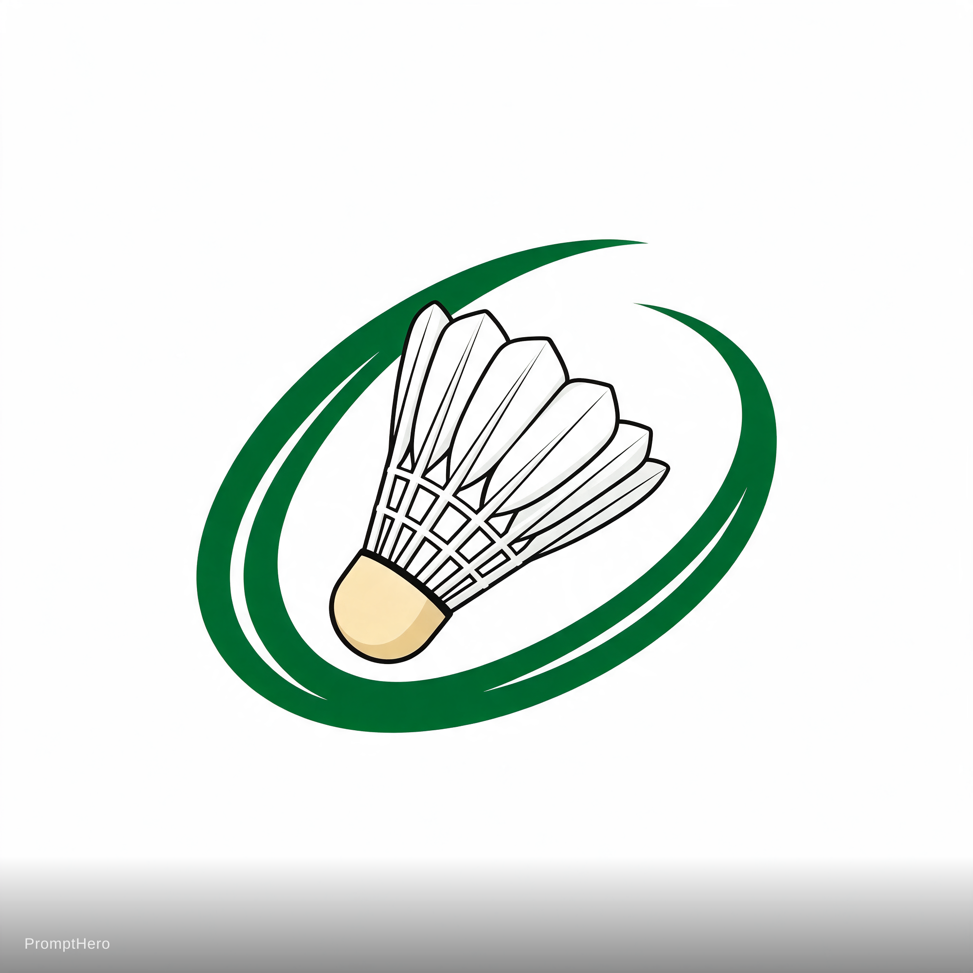 صورة مولدة بالذكاء الاصطناعي: Seedream 5 prompt: i need a logo for our badminton club named as "MAS (نموذج Seedream 5 - شعارات وتصميم)