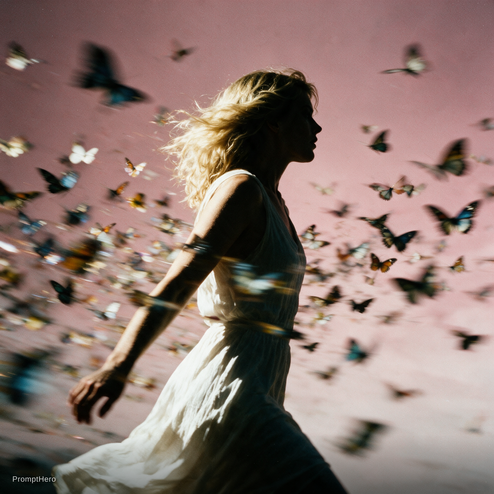 AI generated: Seedream 5 prompt: High-contrast colorful saturated cinematic image o... (Seedream 5 - Portraits)