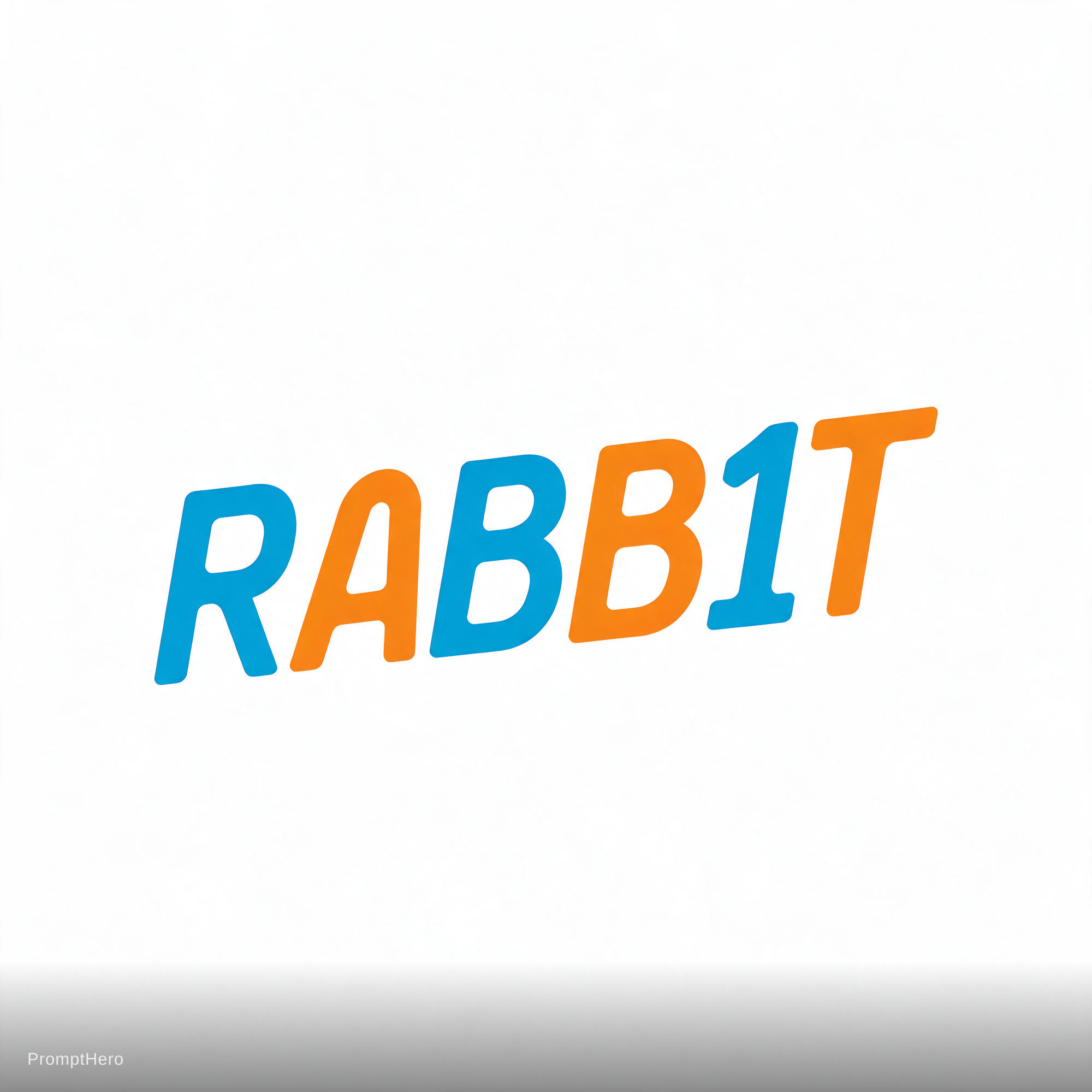 Seedream 5 prompt: Logo tipográfico de la palabra RABB1T que se vea a... - Seedream 5
