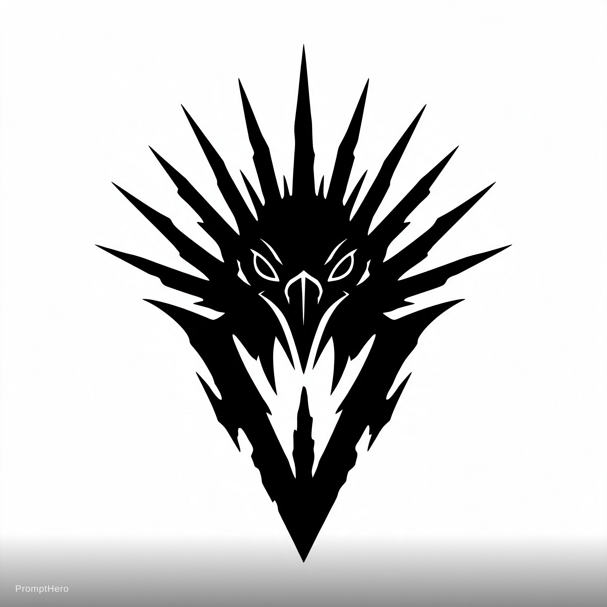 صورة مولدة بالذكاء الاصطناعي: Seedream 5 prompt: metal band logo call corvus v, agressive, strong, (نموذج Seedream 5 - شعارات وتصميم)
