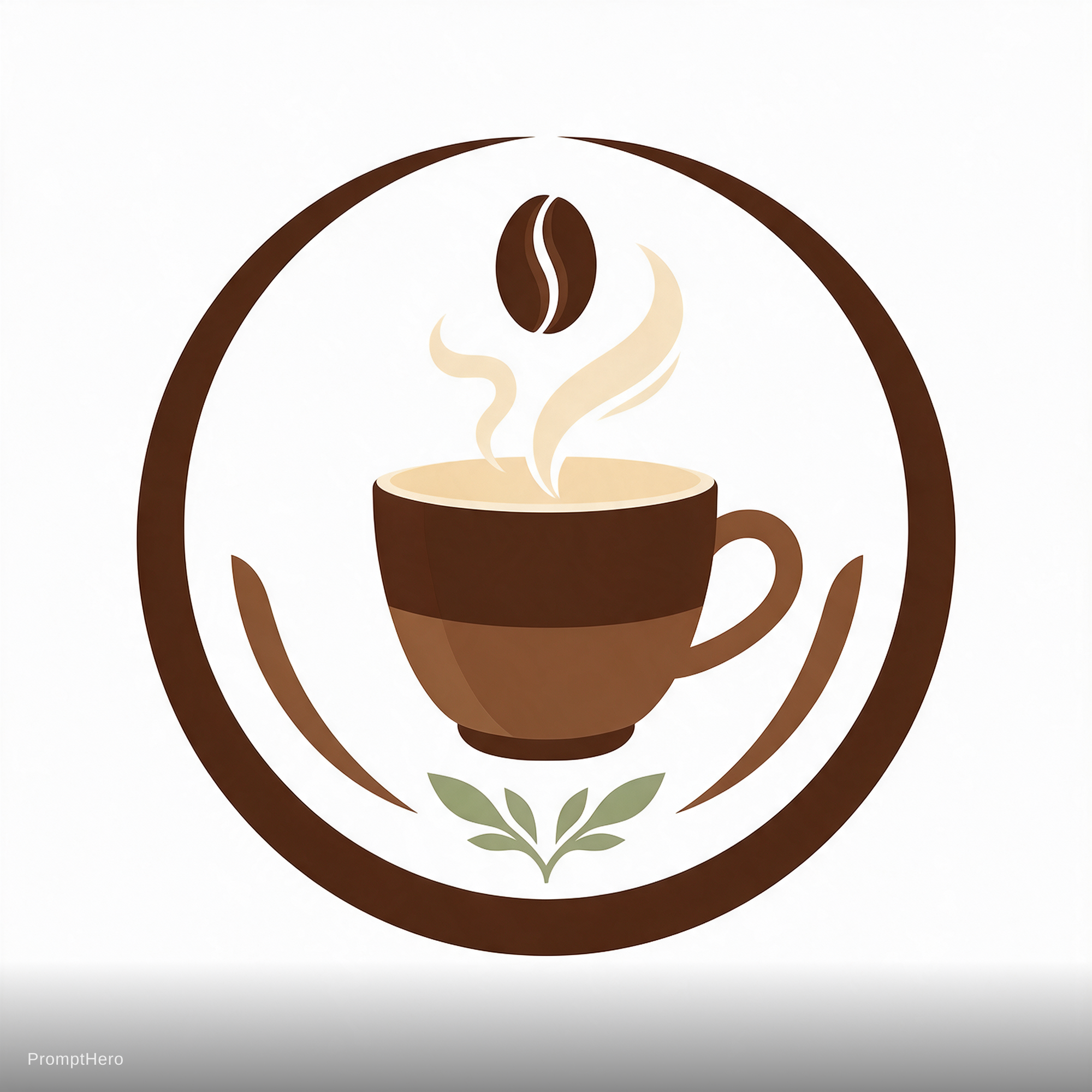 AI generated: Seedream 5 prompt: Artisan coffee shop, steaming cup, earth tones, co... (Seedream 5 - Food & Drink)