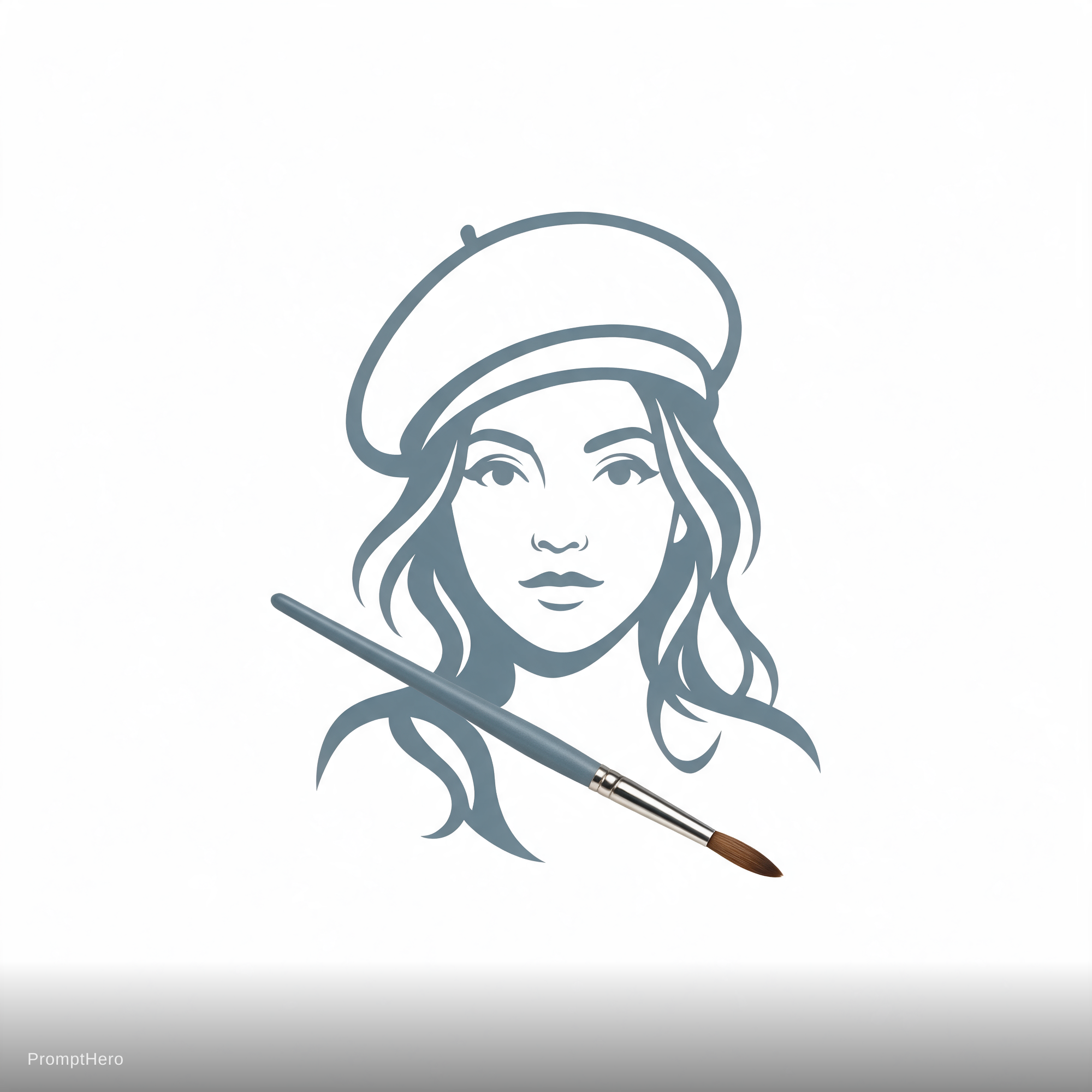 AI generated: Seedream 5 prompt: Artiste portraitiste (Seedream 5 - Concept Art)