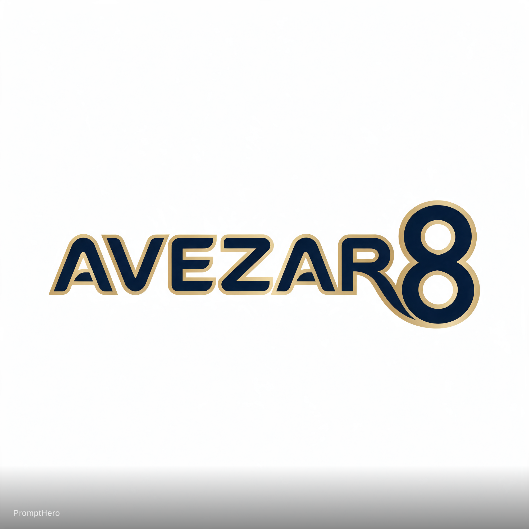 صورة مولدة بالذكاء الاصطناعي: Seedream 5 prompt: Just a beautiful logo for a company named AVEZAR 8... (نموذج Seedream 5 - شعارات وتصميم)