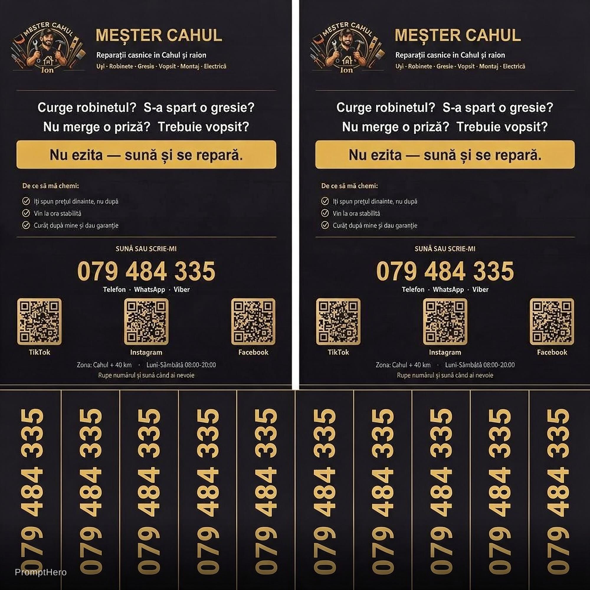 صورة مولدة بالذكاء الاصطناعي: Seedream 5 prompt: formatul a4 jos unde este numarul de telefon pent... (نموذج Seedream 5 - فن مفاهيمي)