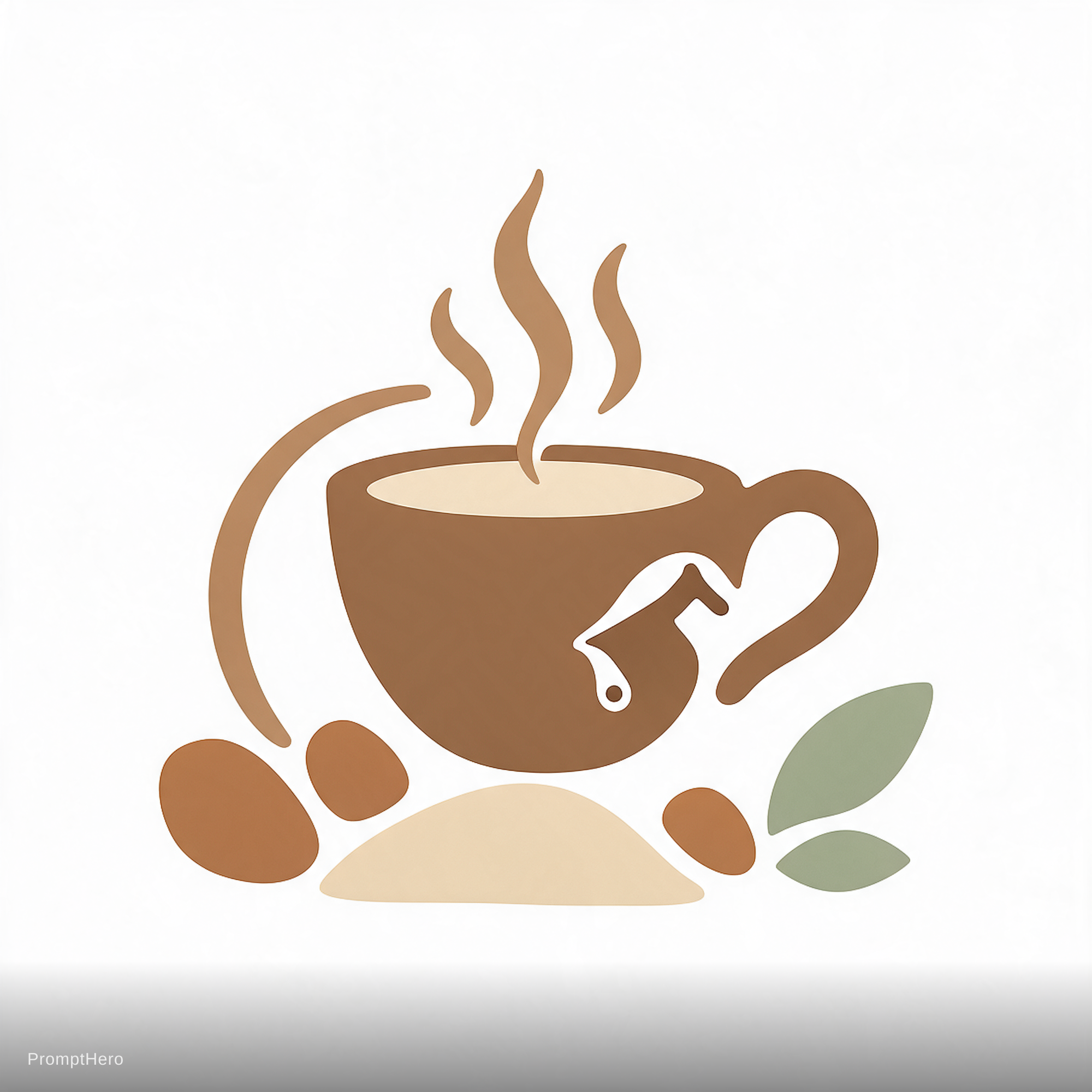 Seedream 5 prompt: Artisan coffee shop, steaming cup, earth tones, co... - Seedream 5