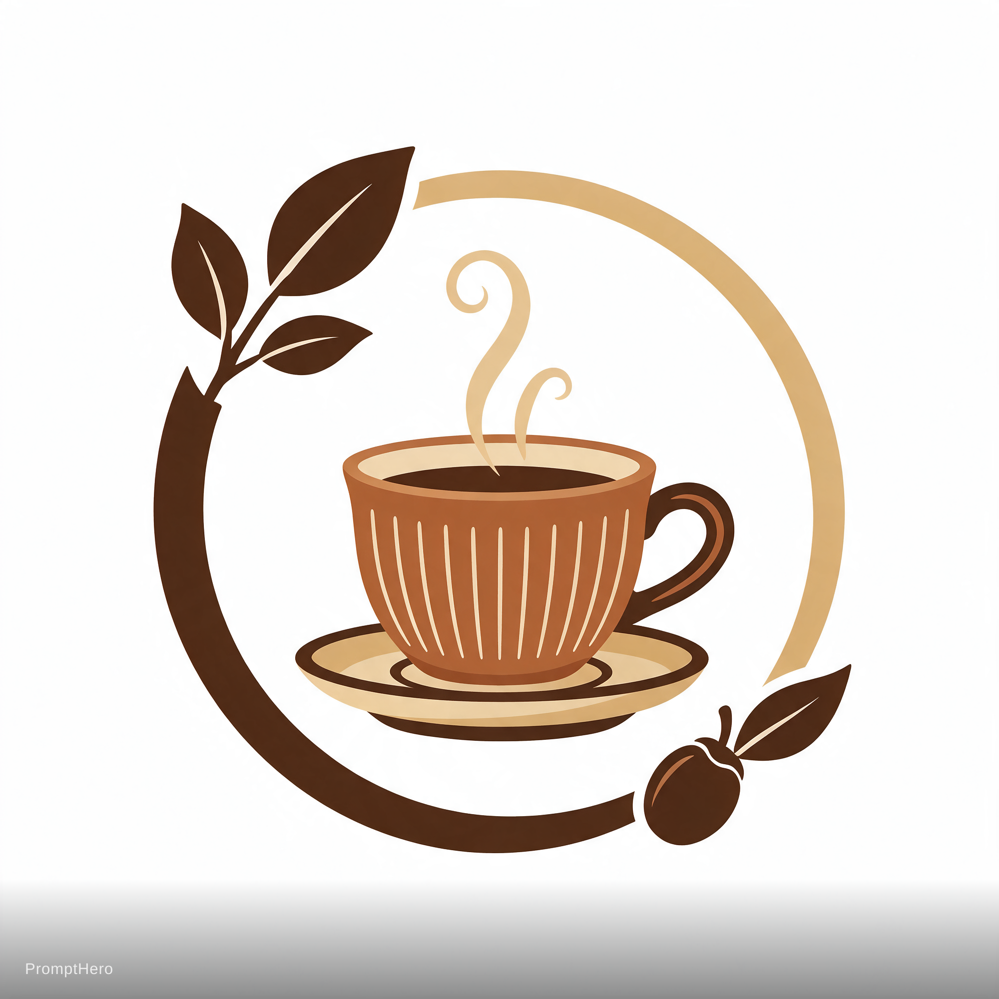 صورة مولدة بالذكاء الاصطناعي: Seedream 5 prompt: Artisan coffee shop, steaming cup, earth tones, co... (نموذج Seedream 5 - طعام ومشروبات)