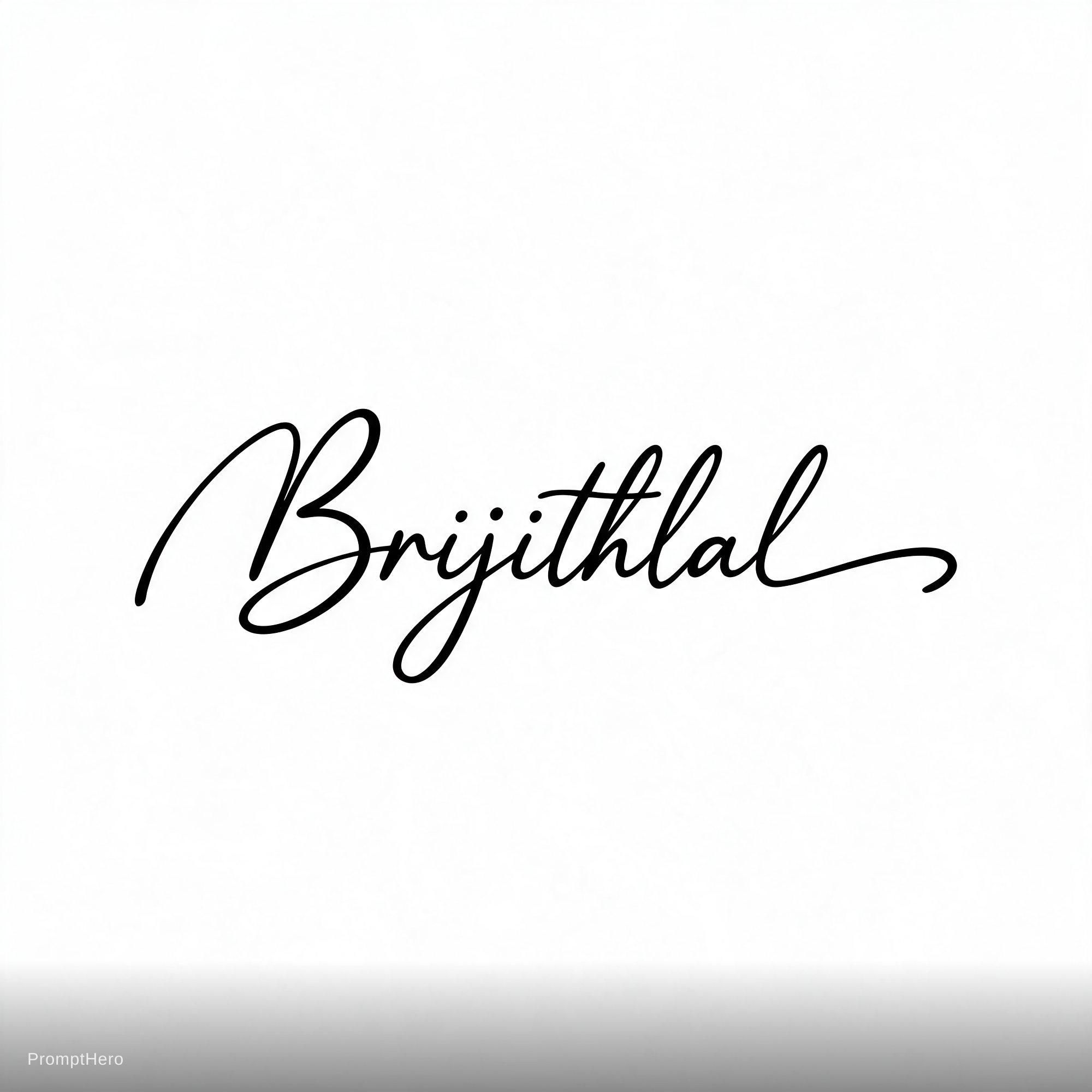 صورة مولدة بالذكاء الاصطناعي: Seedream 5 prompt: Watermark with 'Brijithlal' in signature style (نموذج Seedream 5 - فن مفاهيمي)