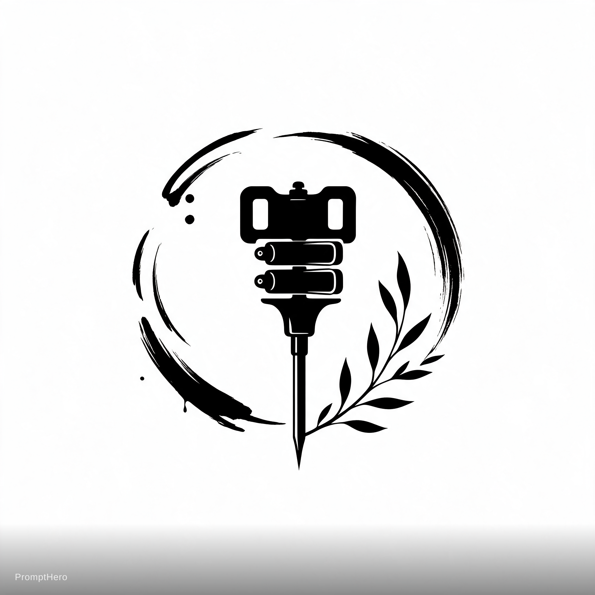 صورة مولدة بالذكاء الاصطناعي: Seedream 5 prompt: Tatto studio, called “Nanni tattos”, Black and whi (نموذج Seedream 5 - فن مفاهيمي)