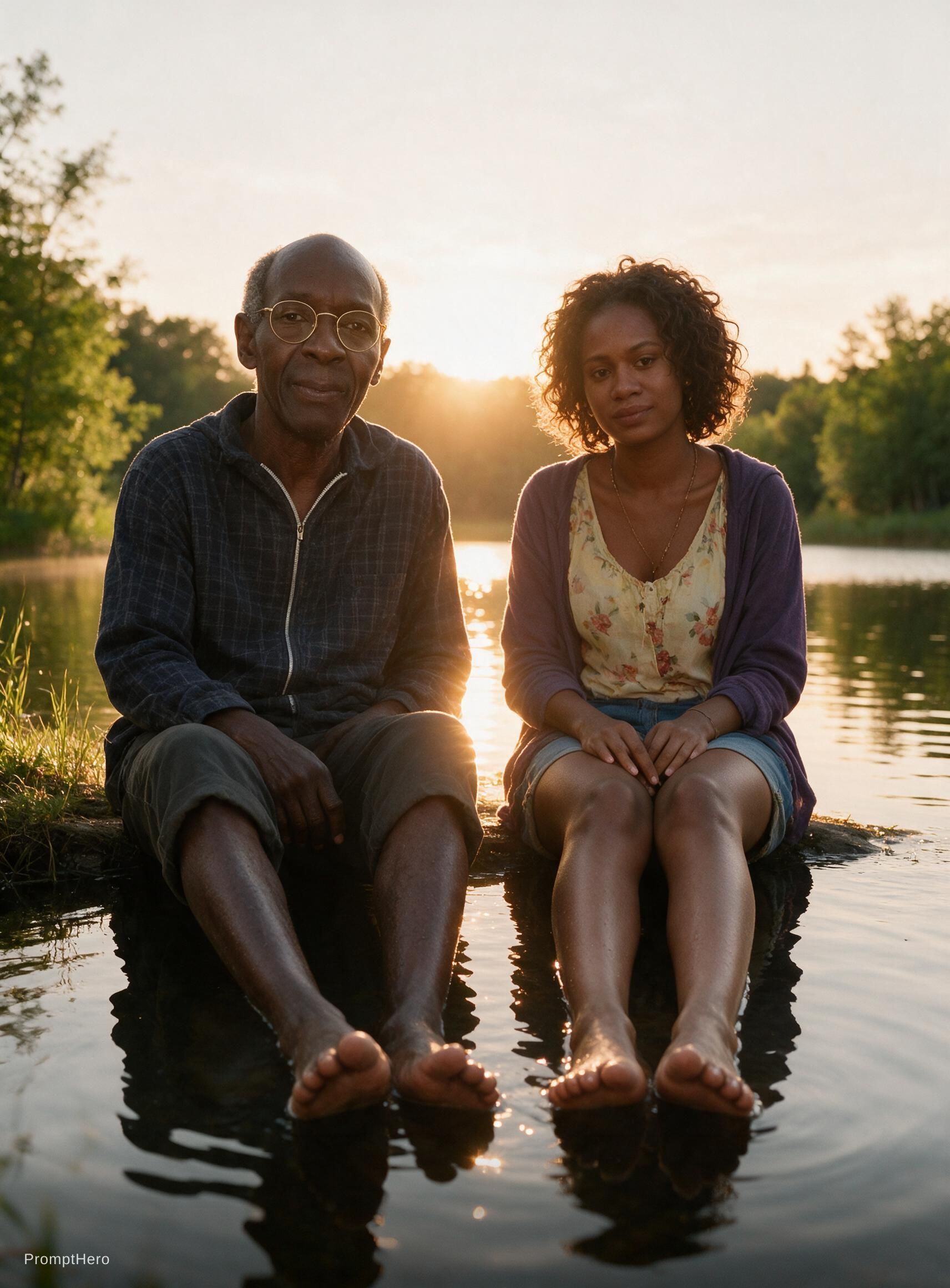 AI generated: Seedream 5 prompt: Un petit bois vert au cou her d'un soleil d'été su... (Seedream 5 - Concept Art)