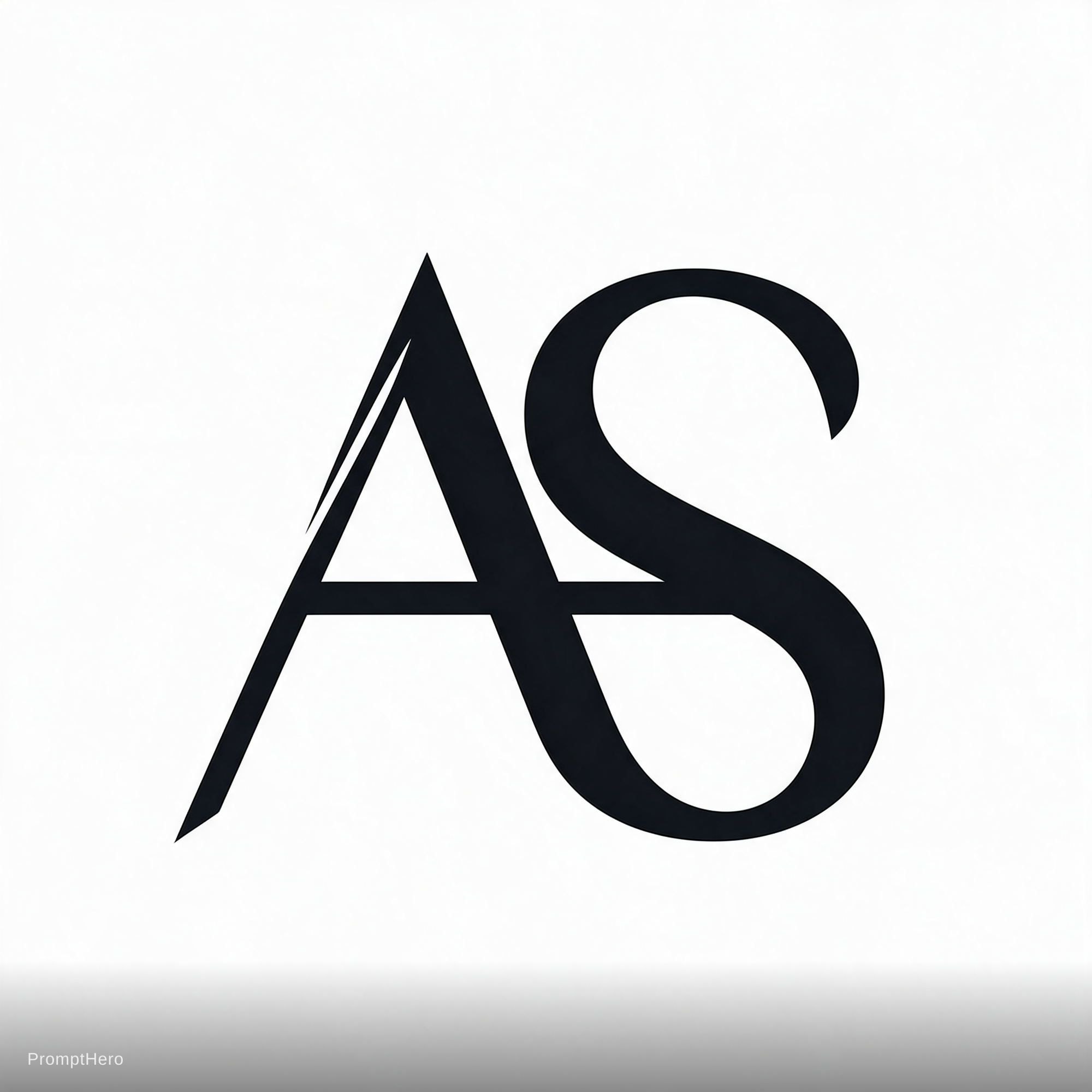 AI generated: Seedream 5 prompt: Generiere mir ein Logo mit meinen Initialen AS die... (Seedream 5 - Logos, Icons & Design)