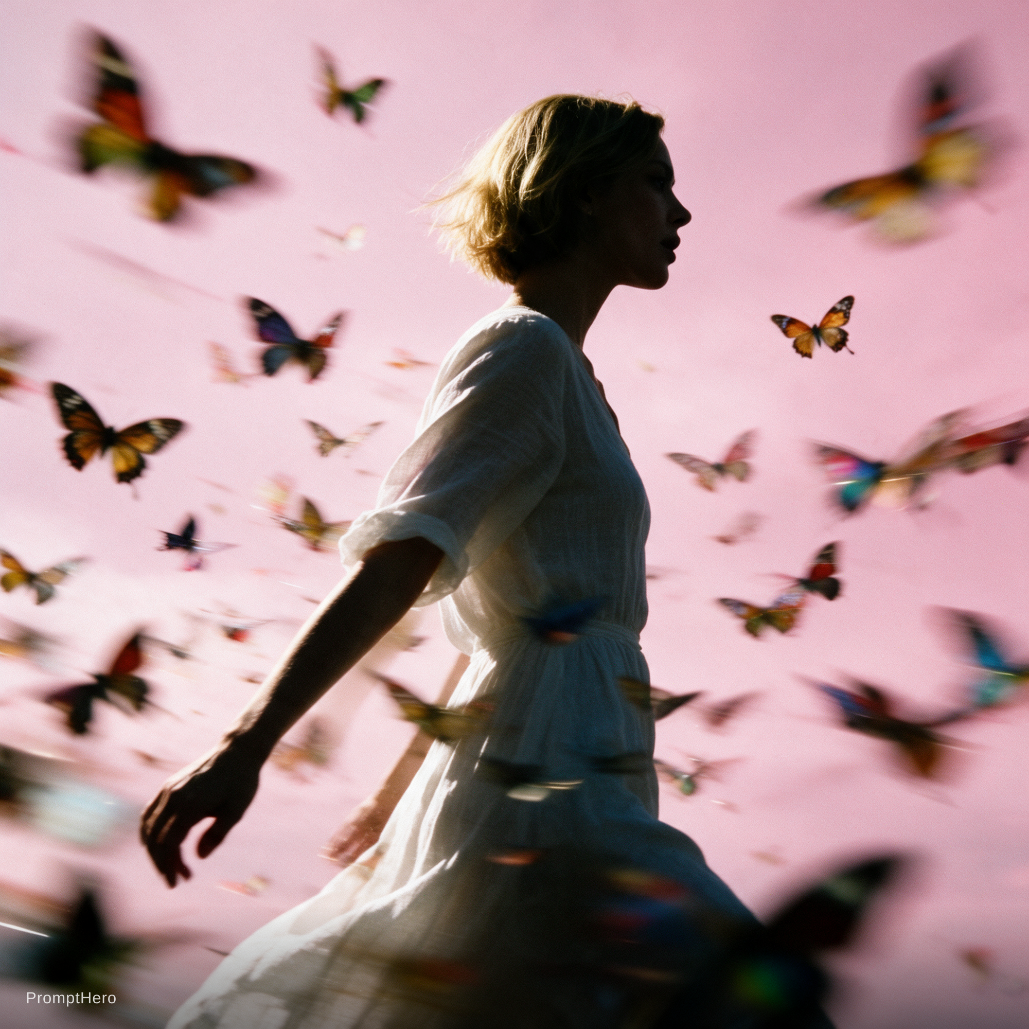 Seedream 5 prompt: High-contrast colorful saturated cinematic image o... - Seedream 5
