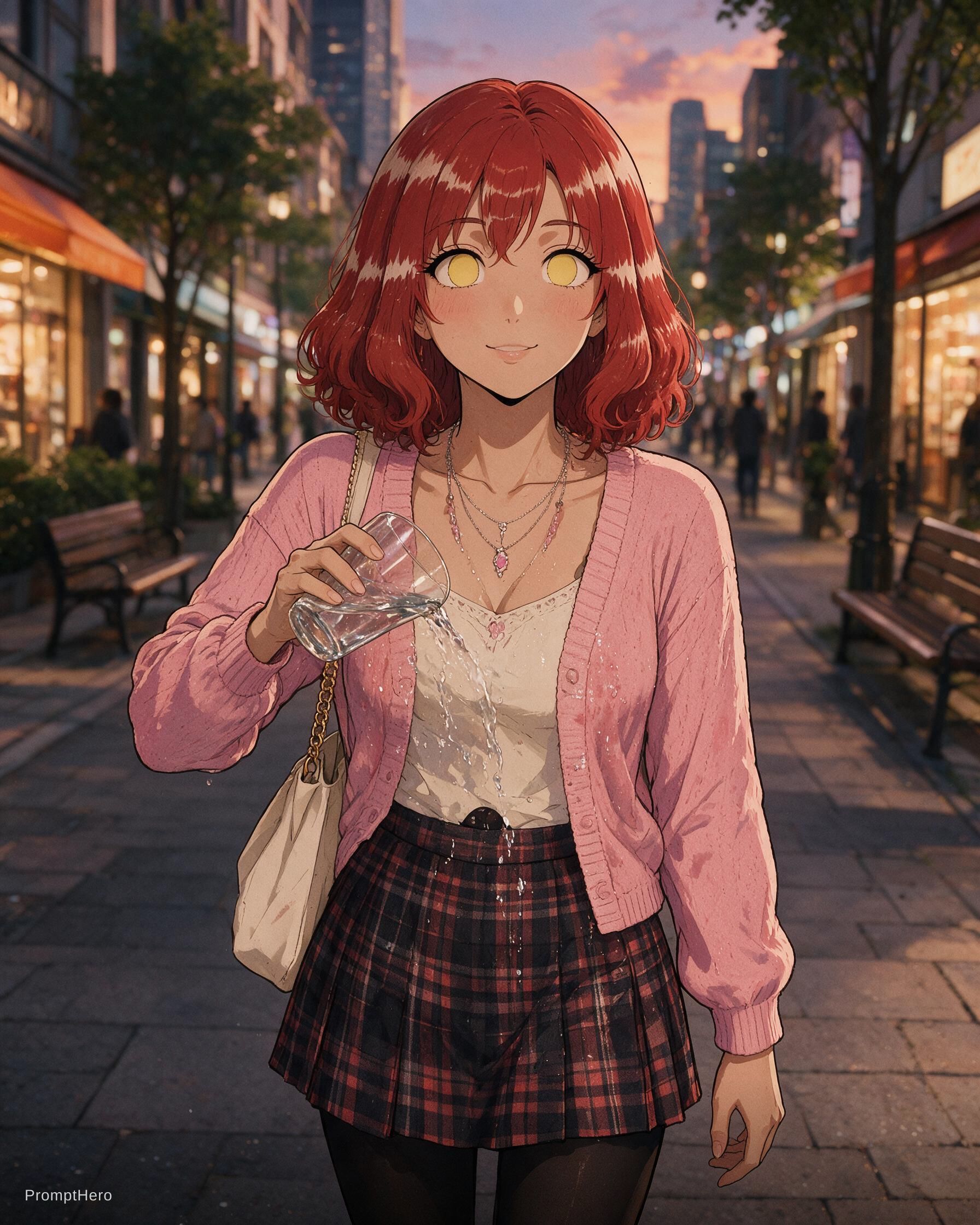 AI generated: Seedream 5 prompt: Anime scene of a femme presenting person who love ... (Seedream 5 - Anime)