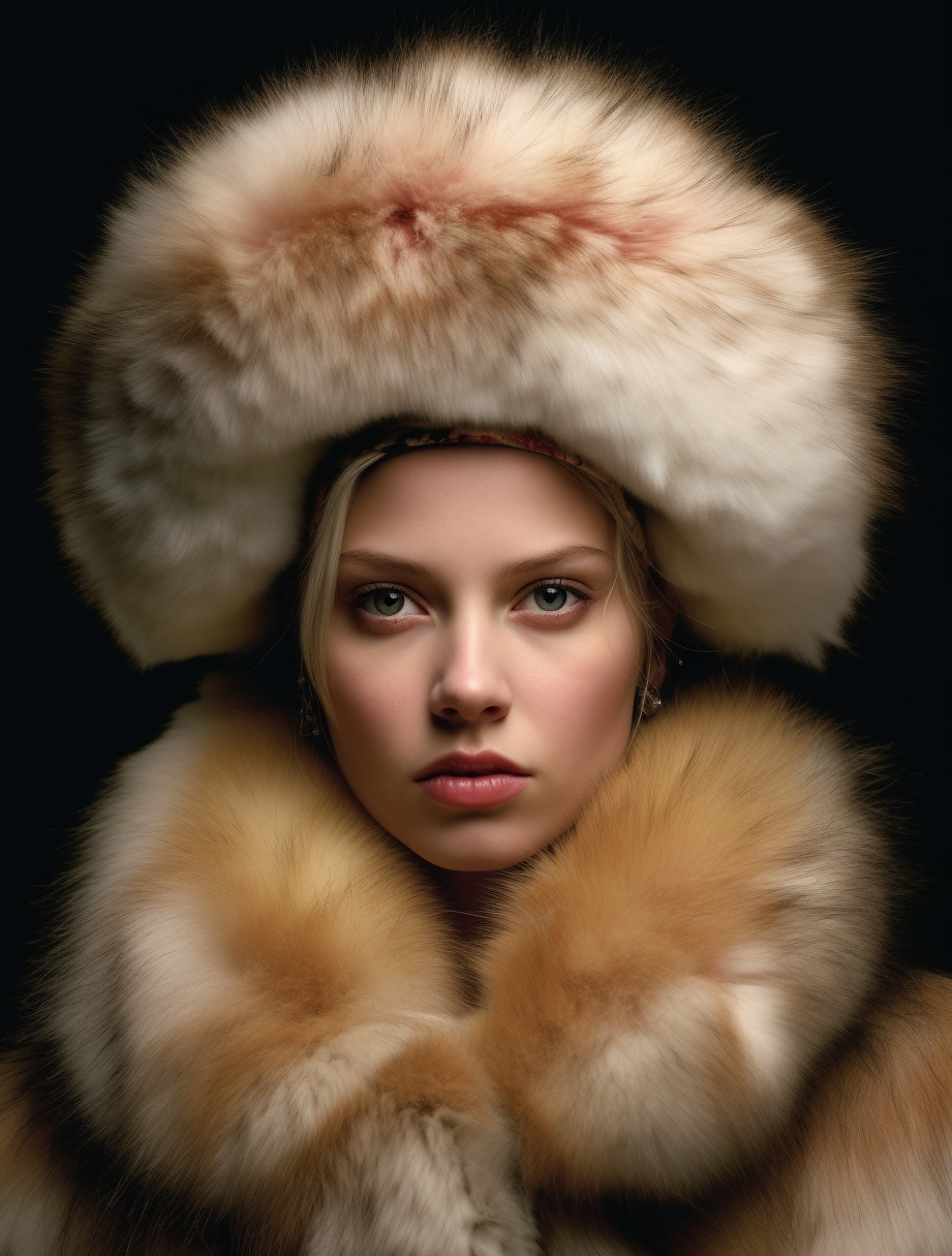 AI generated: Midjourney prompt: Album cover, designed Von Dutch, female portrait i... (Midjourney - Fashion)