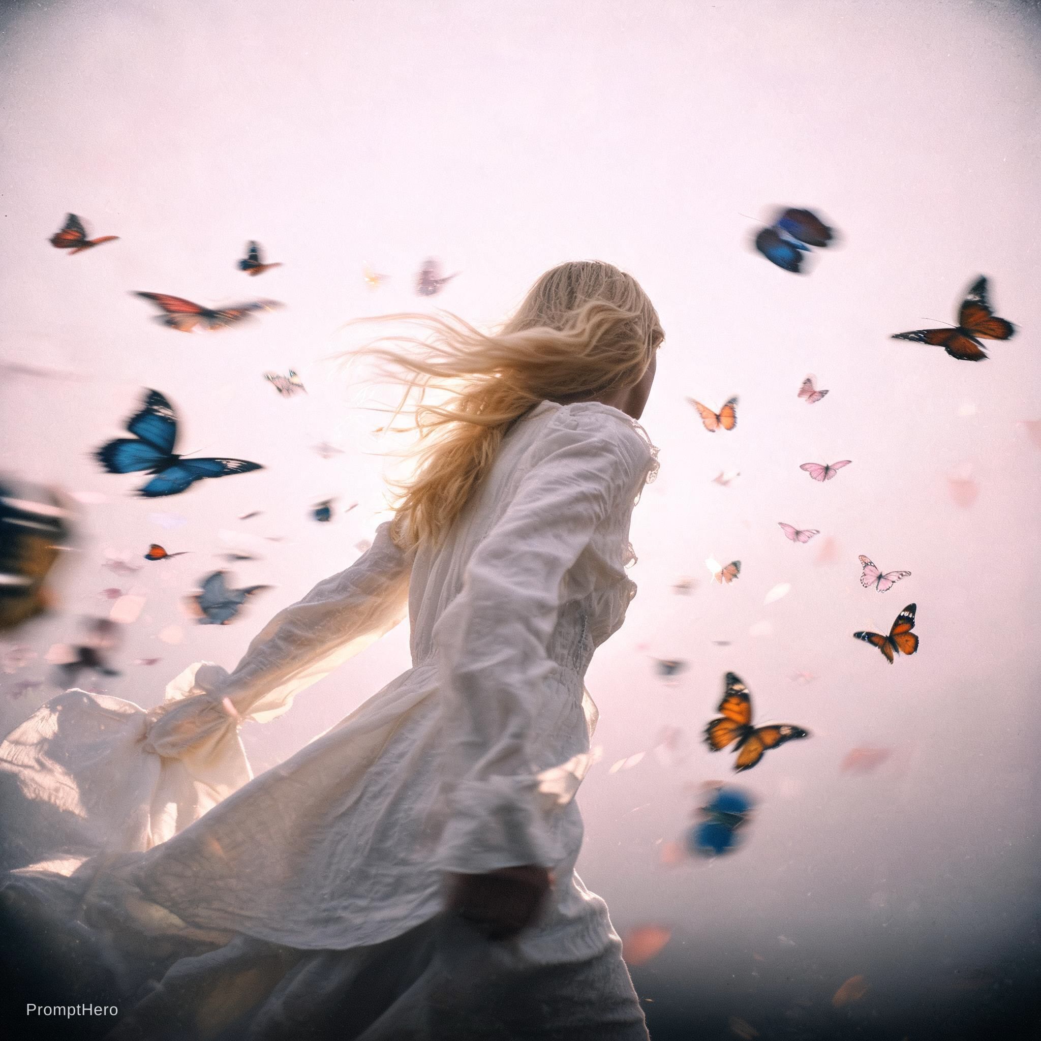 AI generated: Seedream 5 prompt: High-contrast colorful saturated cinematic image o... (Seedream 5 - Portraits)