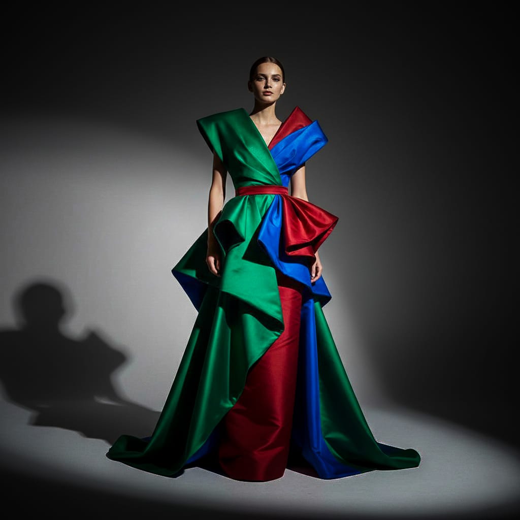 AI generated: Sculpted Jewel Statement (SXZ Luma - Fashion)