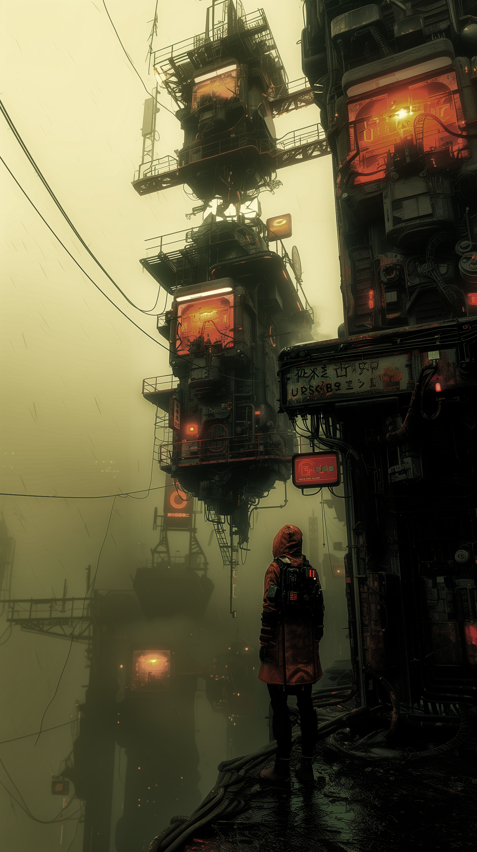 AI generated: Sci-Fi visual (Midjourney - Concept Art)