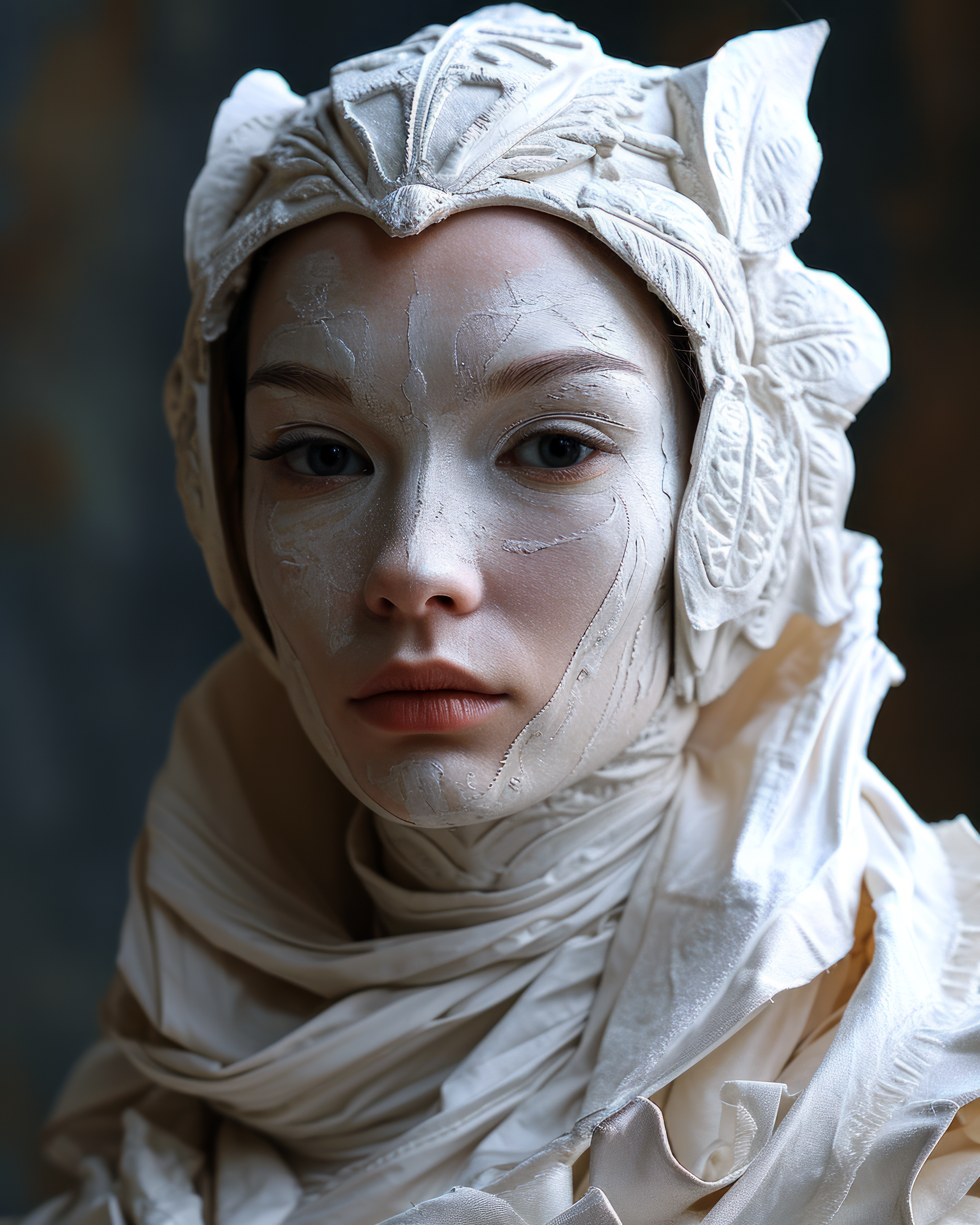 AI generated: Fashion Mask (Midjourney - Portraits)