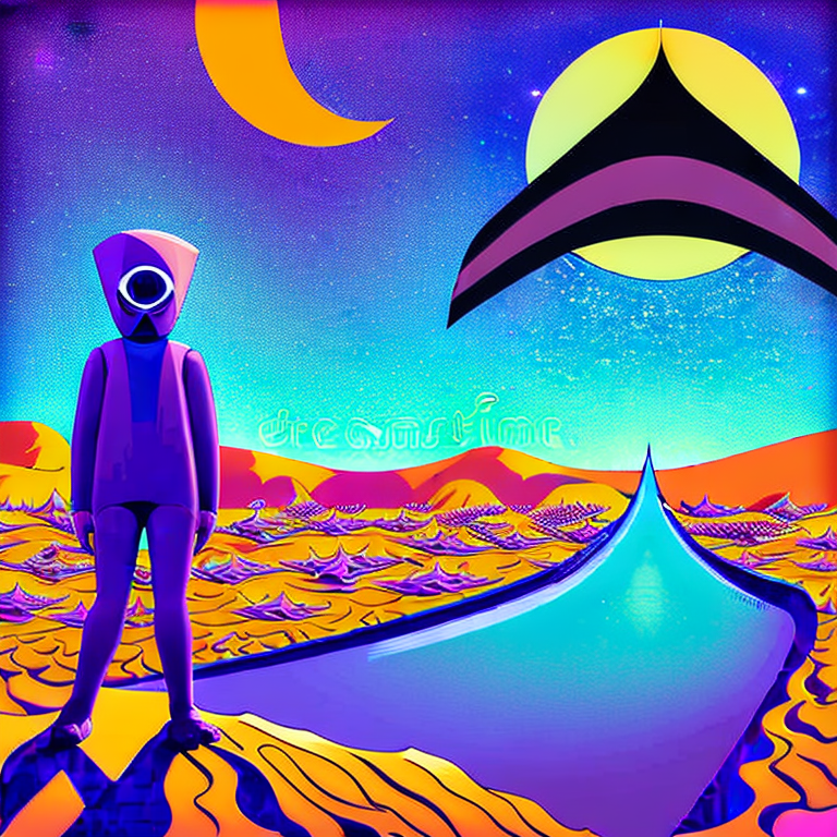 Stable Diffusion prompt: album cover vector illustration ...