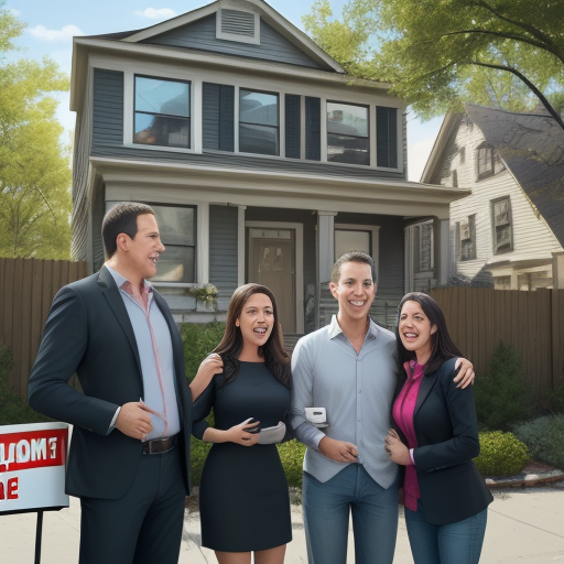 Prompt Realtor DreamShaper prompt: real estate agent, female, showing a ...