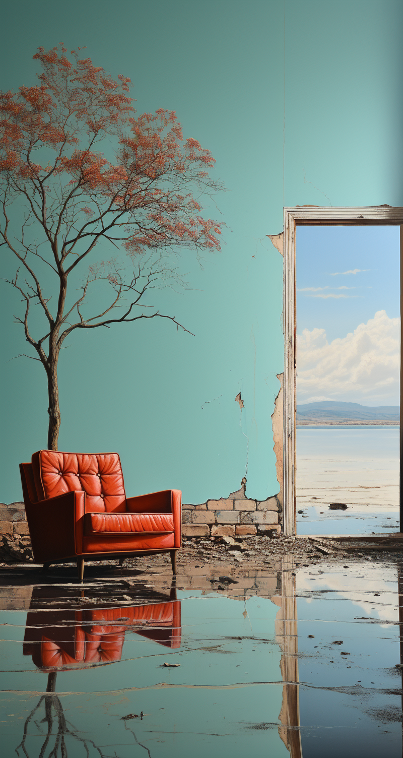 AI generated: Midjourney prompt: simplicity --ar 68:128 --stylize 750 --v 5.2 (Midjourney - Concept Art)