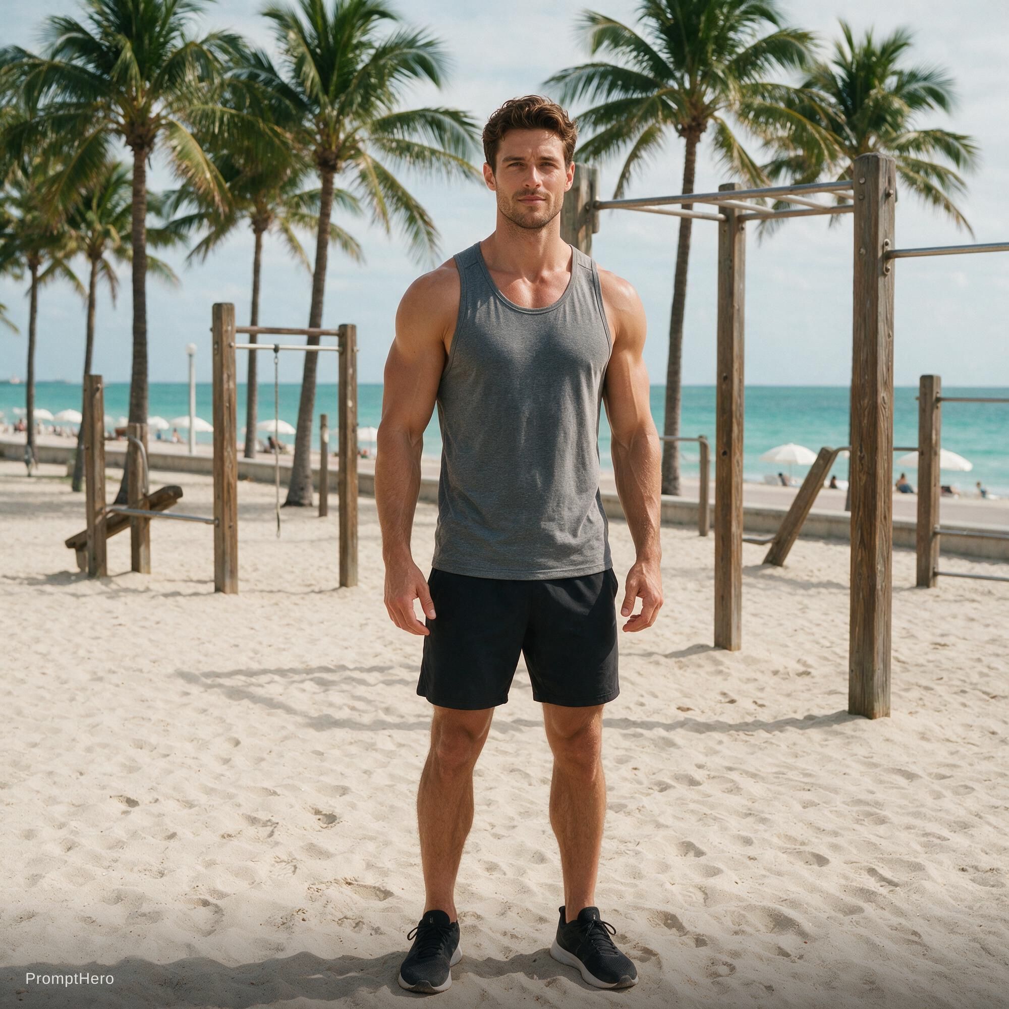 AI generated: Seedream 5 prompt: a handsome muscular man (Seedream 5 - Portraits)