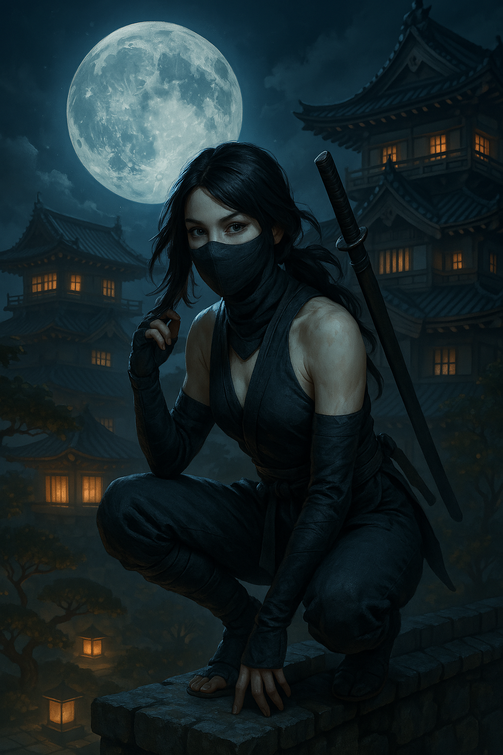 AI generated: ChatGPT Image prompt: a close up digital fantasy artwork featuring femal... (ChatGPT Image - Fashion)