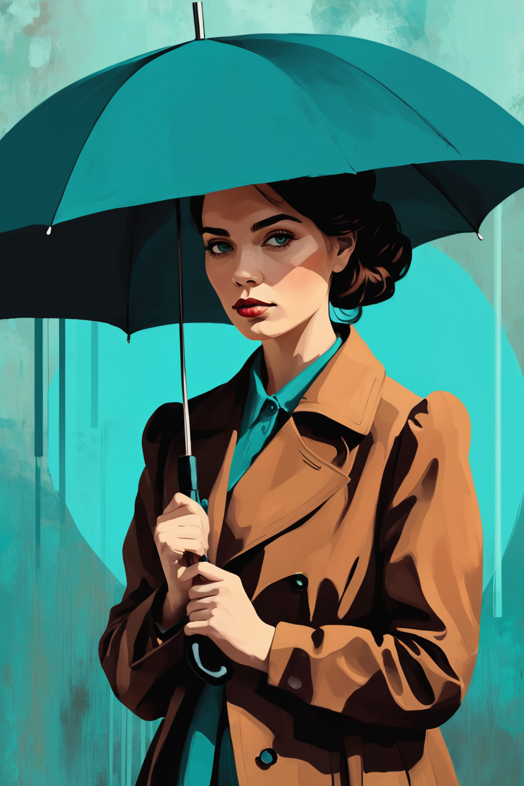 AI generated: Portrait Of A Gorgeous (Stable Diffusion - Portraits)