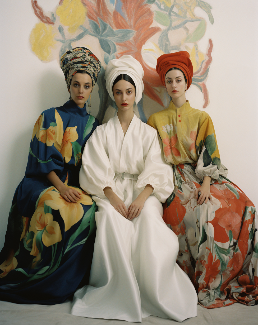 Midjourney prompt: A fashion photography of an Arabic woman in the ce... - Midjourney